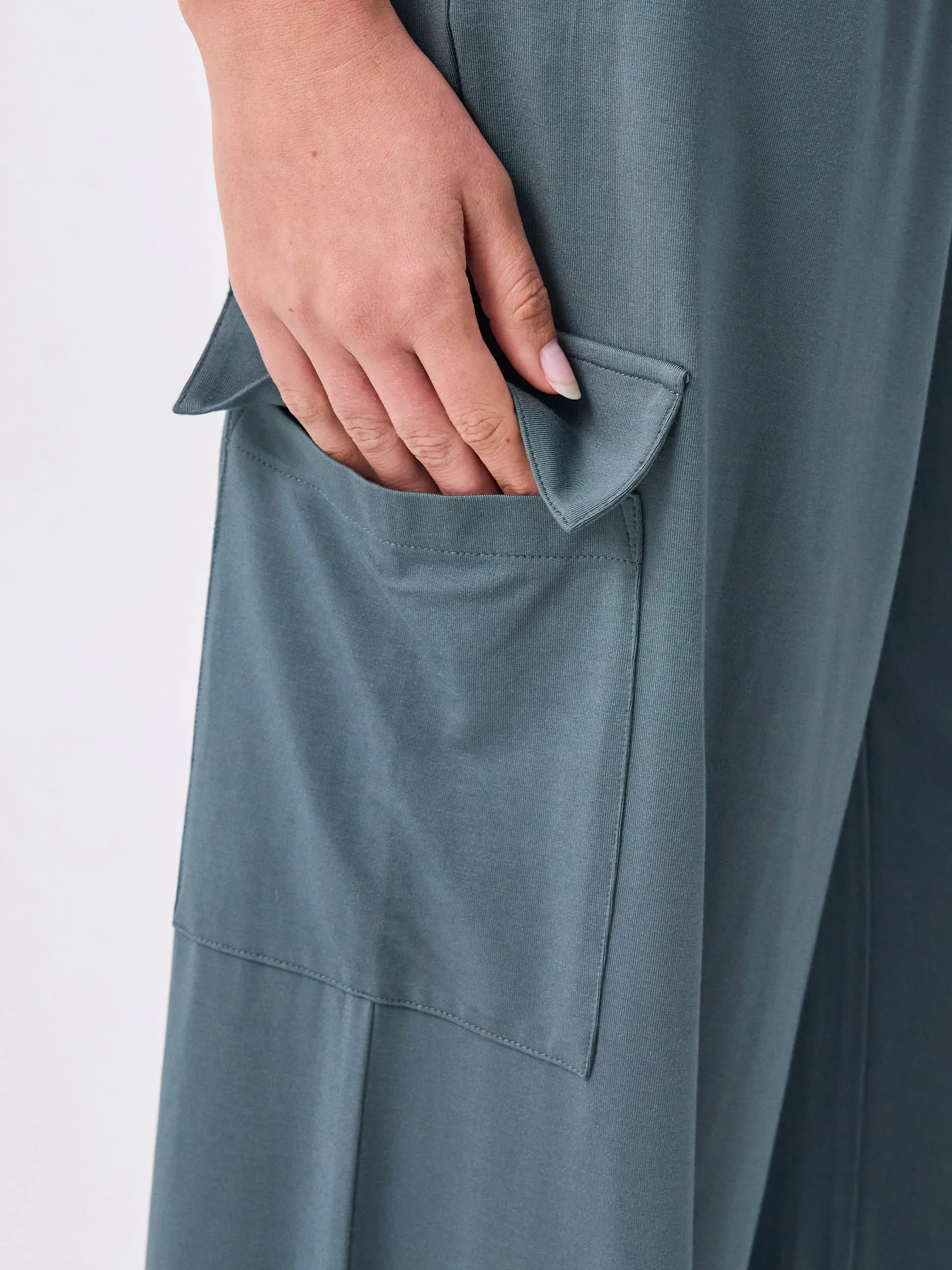 Modal Freedom Cargo Pant - Sage sold by Dharma Bums product image thumbnail 3