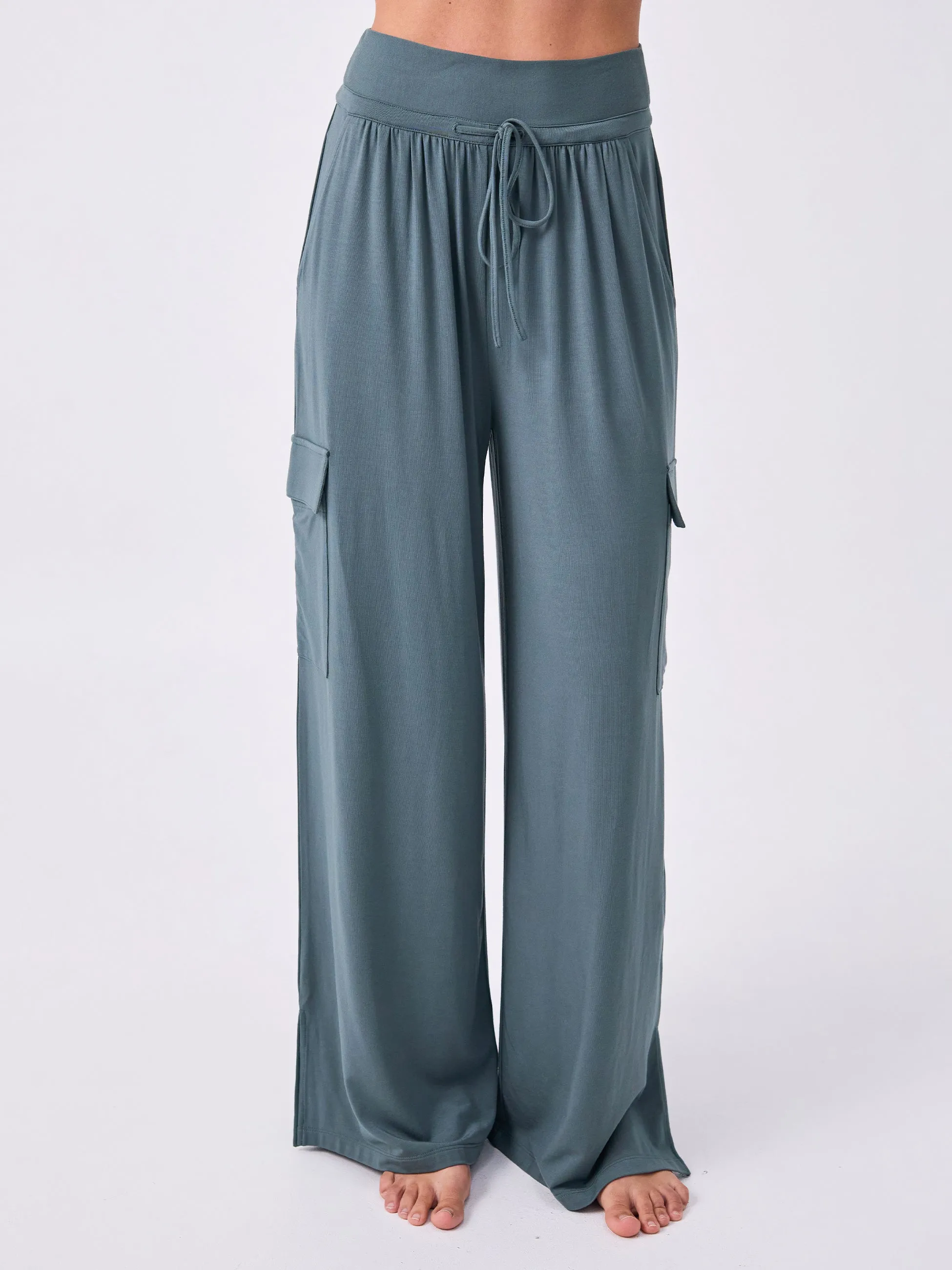 Modal Freedom Cargo Pant - Sage sold by Dharma Bums product image thumbnail 2