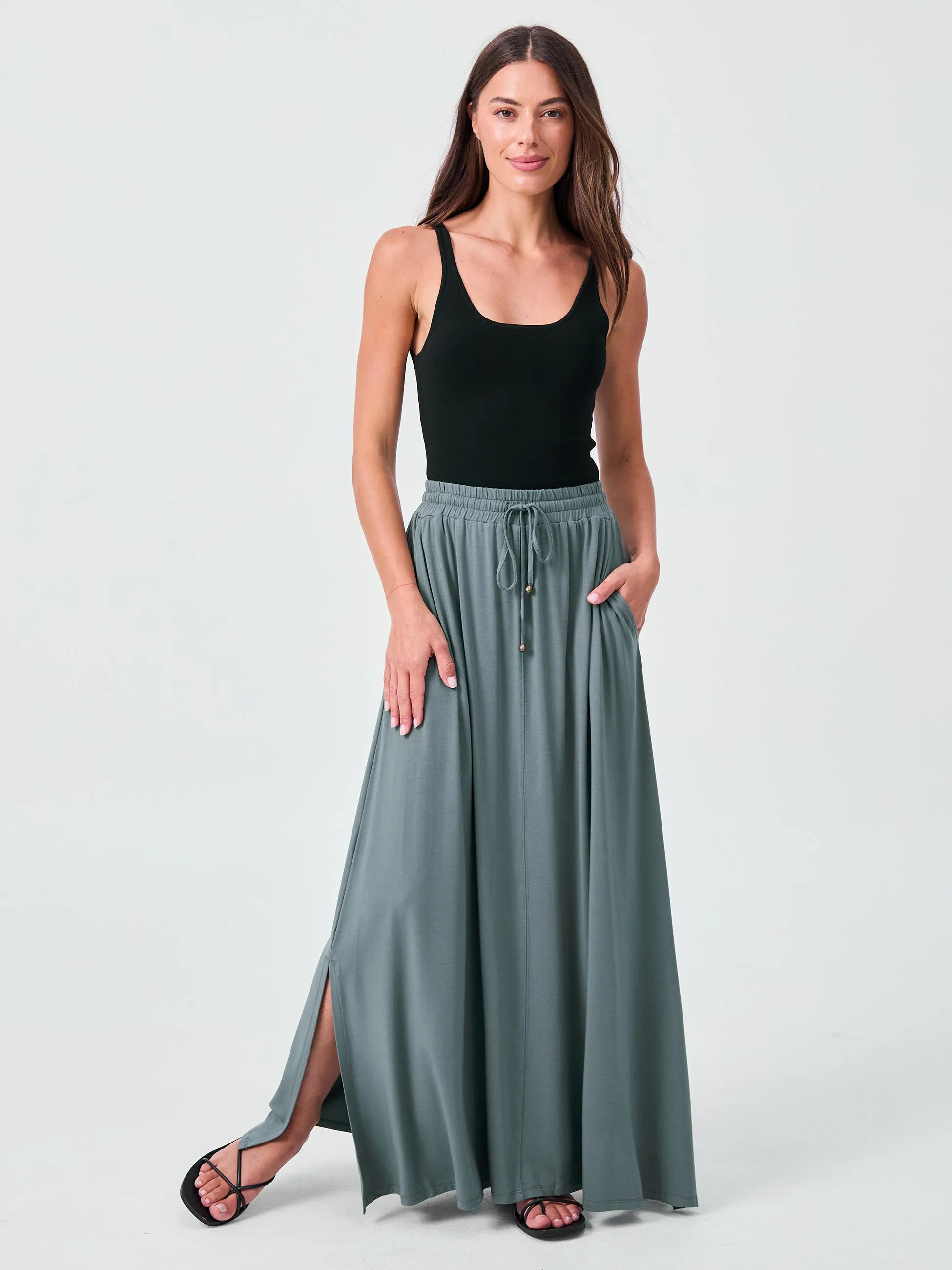 Millie Skirt - Sage sold by Dharma Bums product image thumbnail 2