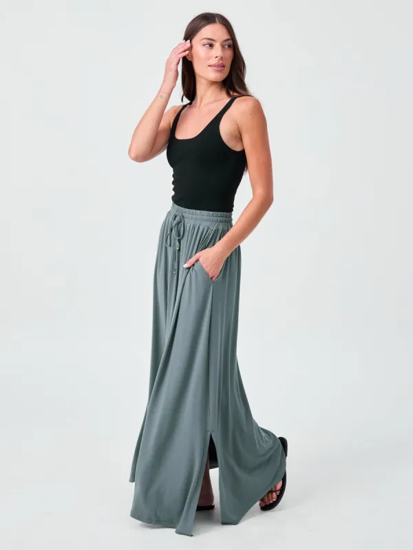 Millie Skirt - Sage sold by Dharma Bums