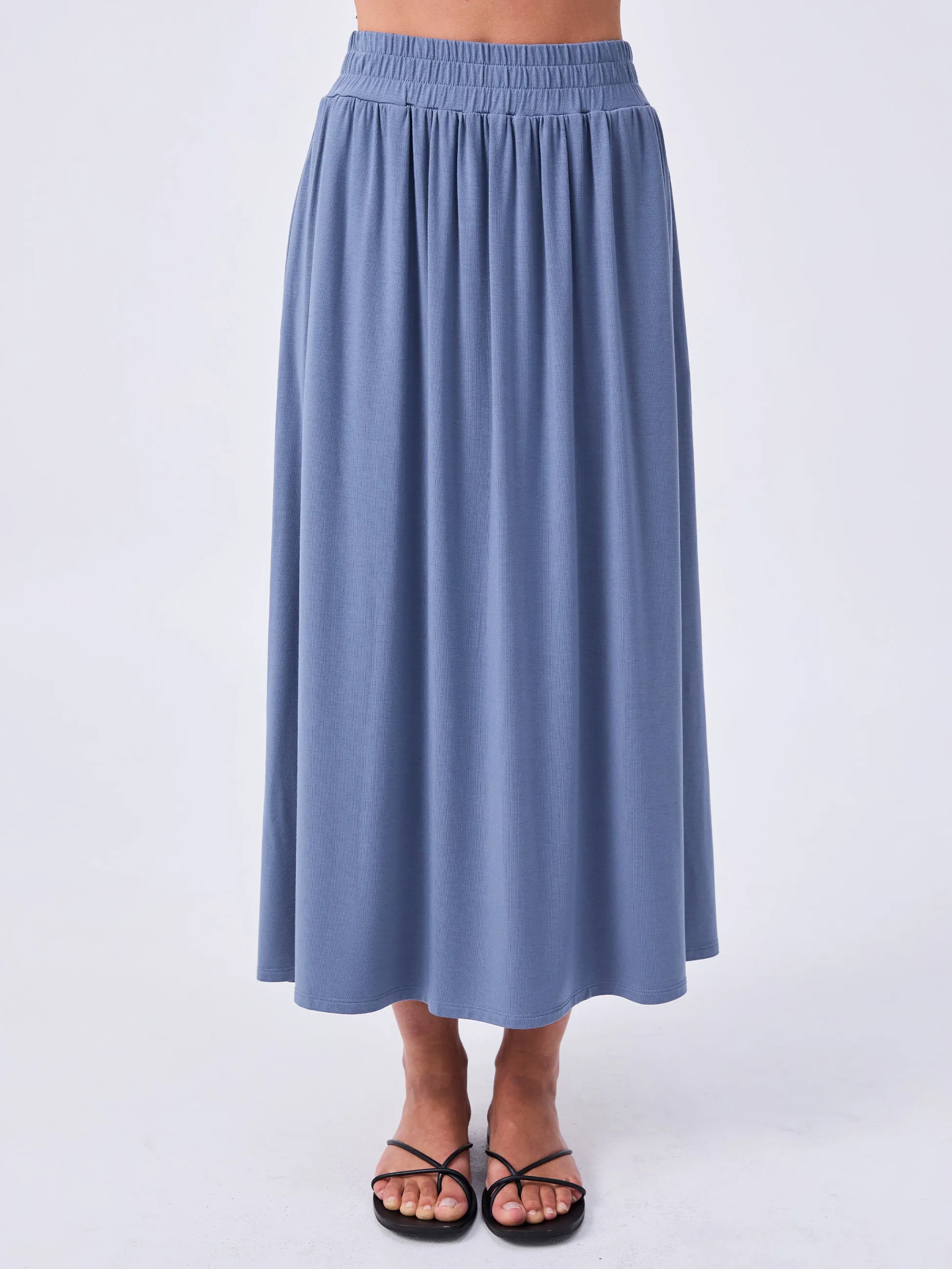 Circle Skirt - China Blue sold by Dharma Bums product image thumbnail 2