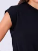 Modal Drift Top - Black sold by Dharma Bums
