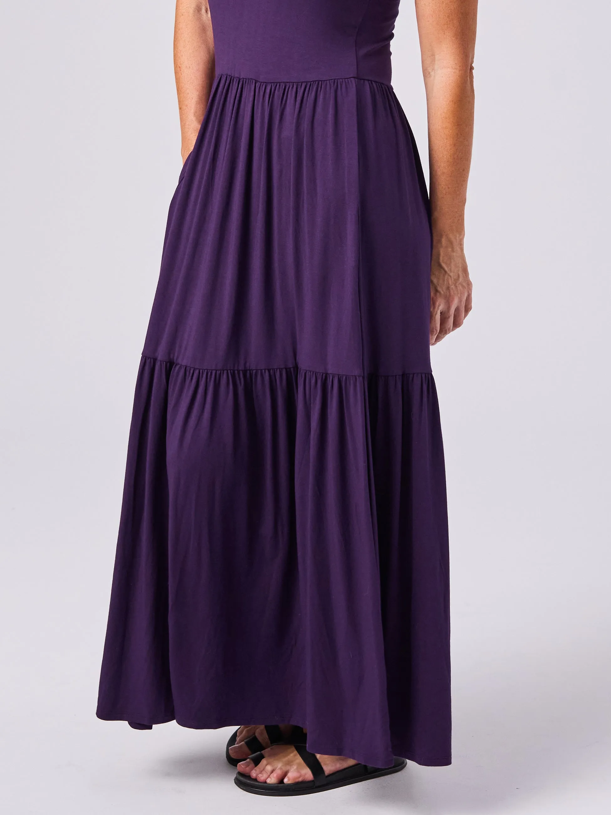 Gypsy Dress - Plum sold by Dharma Bums product image thumbnail 5
