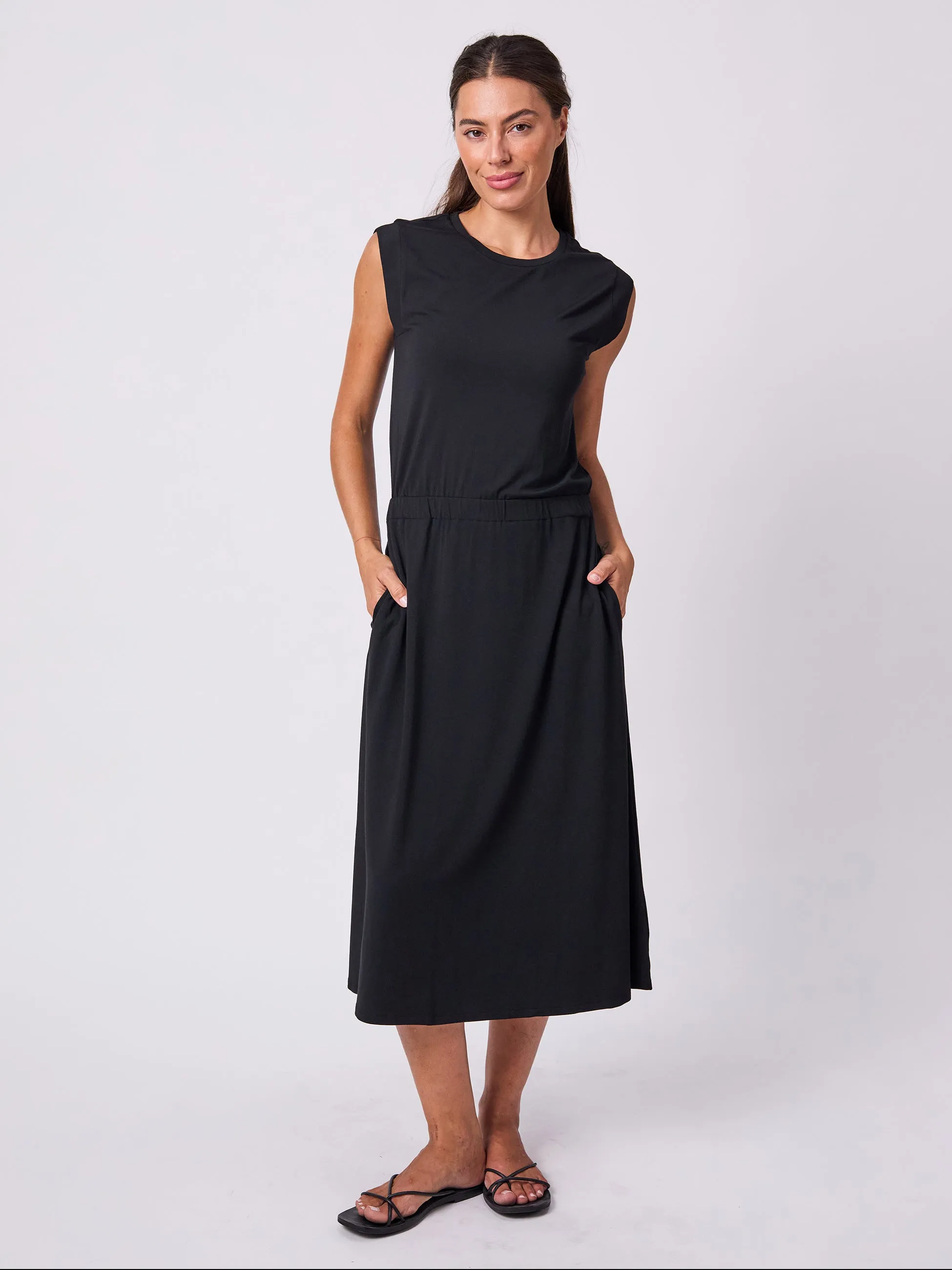 Camilla Dress - Black sold by Dharma Bums