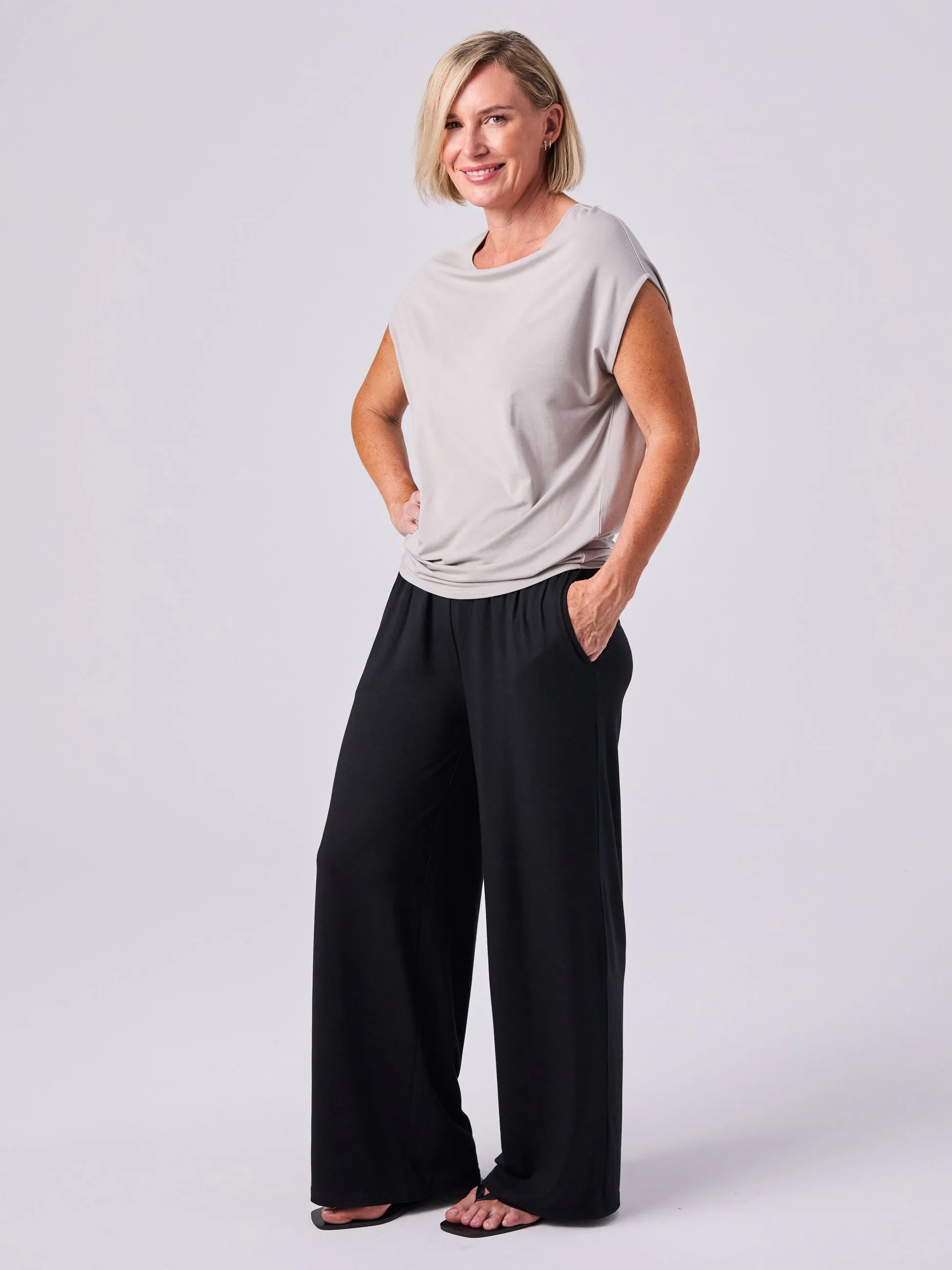 Modal Luxe Layer Tee - Paloma sold by Dharma Bums product image thumbnail 5