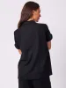 Linen Short Sleeve Cali Shirt - Black sold by Dharma Bums
