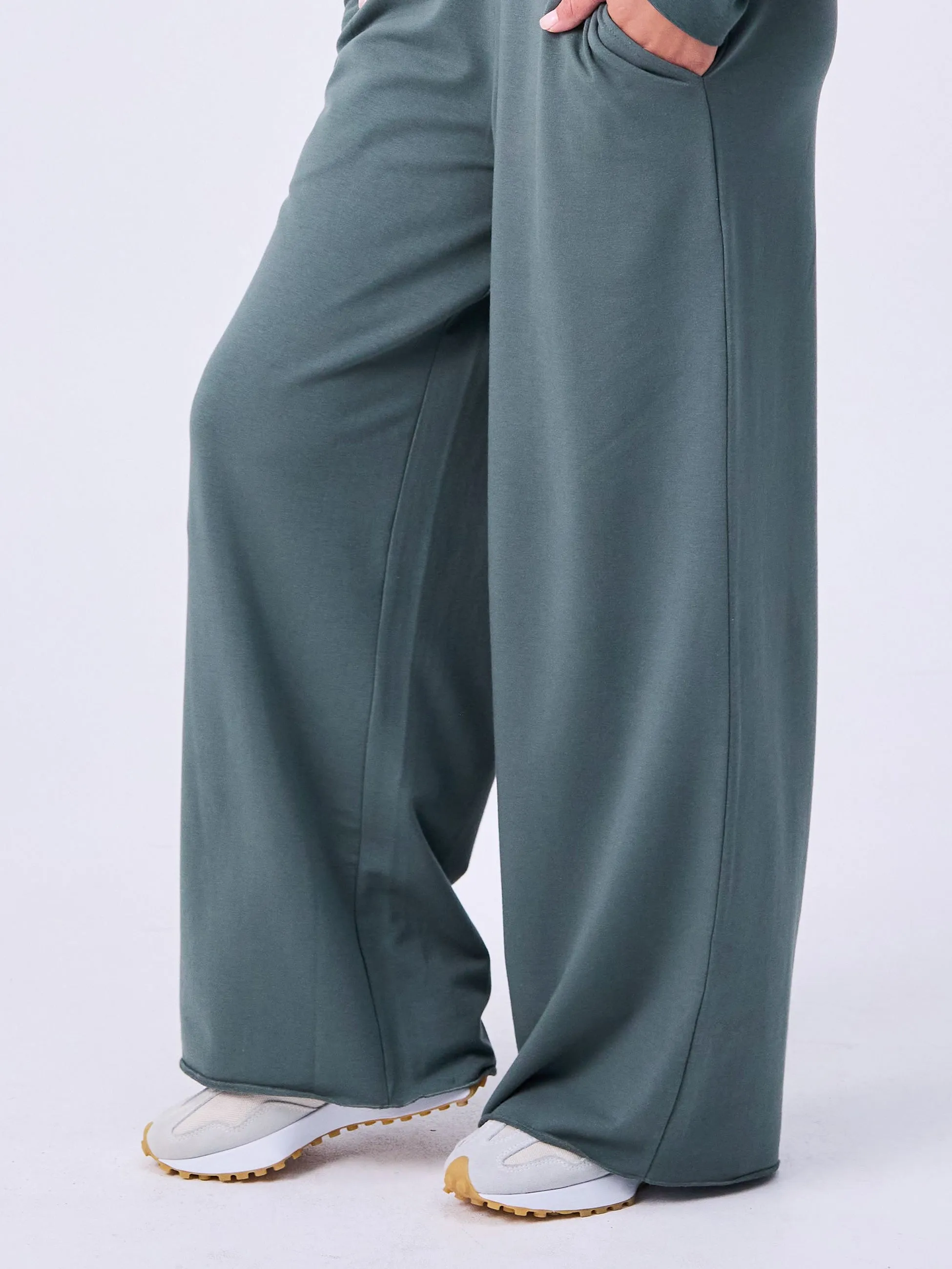 French Terry Yin Sweat Pant - Sage sold by Dharma Bums product image thumbnail 4
