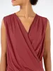 Athena Drape Top - Mulberry sold by Dharma Bums