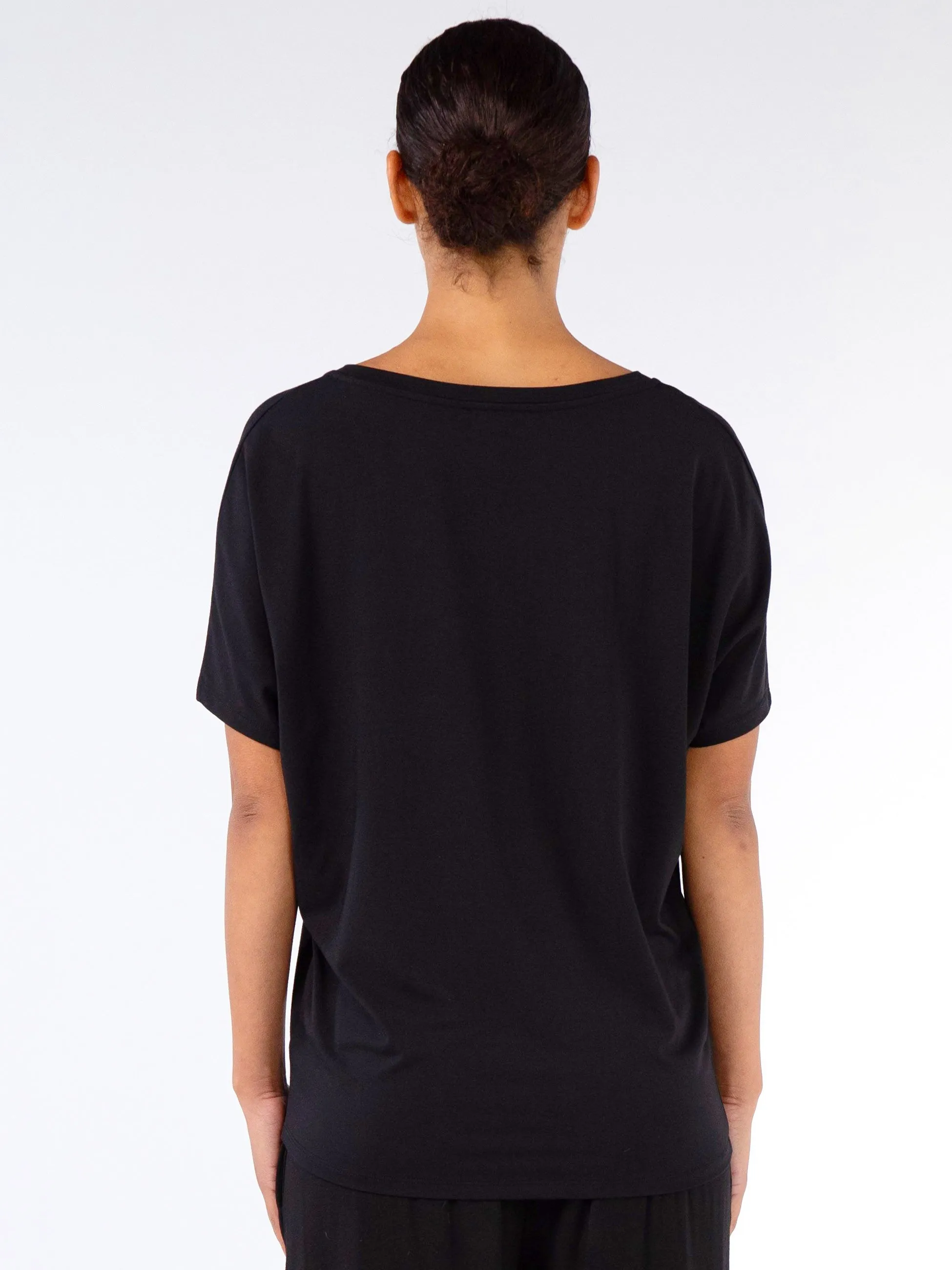 Celine V Neck Top - Black sold by Dharma Bums product image thumbnail 5