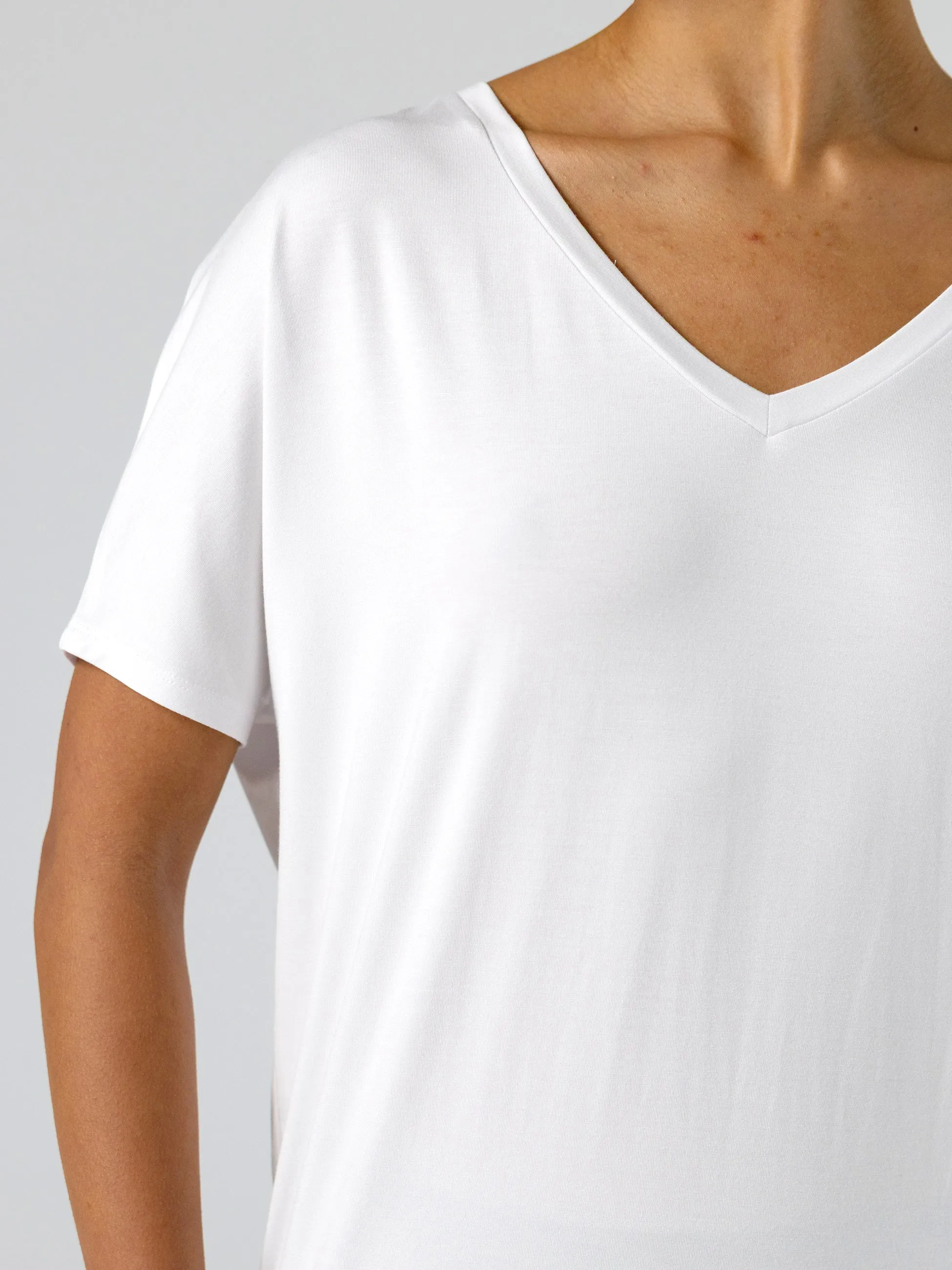 Celine V Neck Top - White sold by Dharma Bums product image thumbnail 5