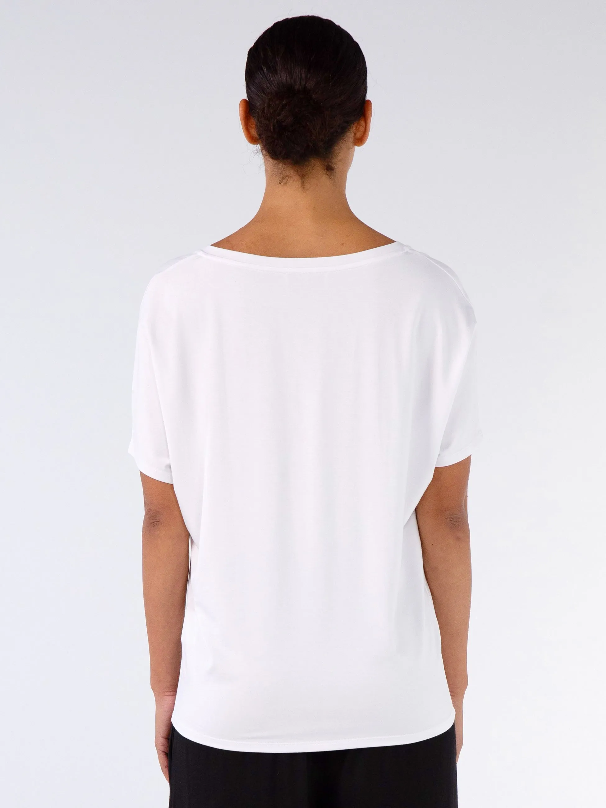 Celine V Neck Top - White sold by Dharma Bums product image thumbnail 4