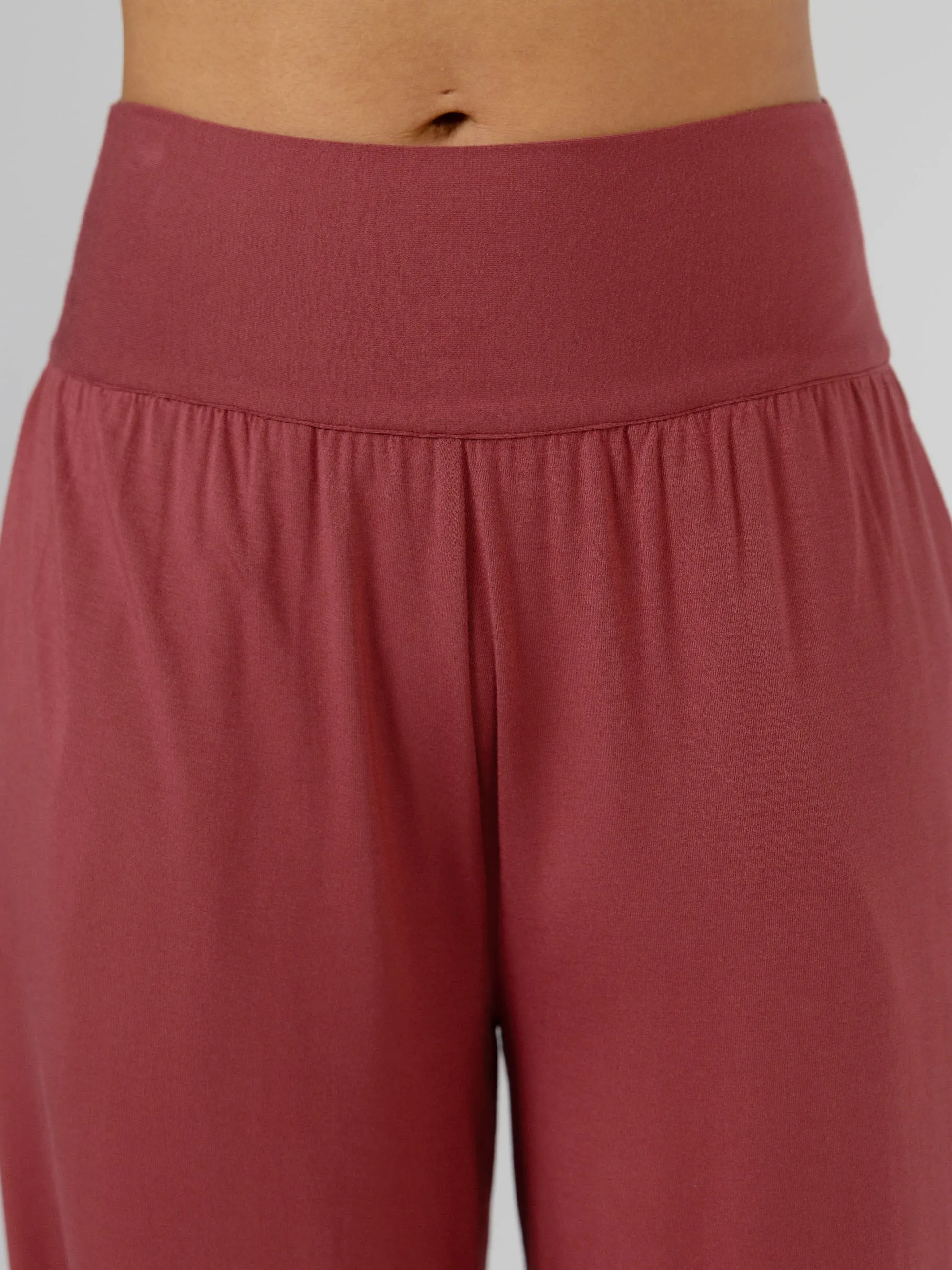 Nomad Modal Wide Leg Pant - Mulberry sold by Dharma Bums product image thumbnail 4