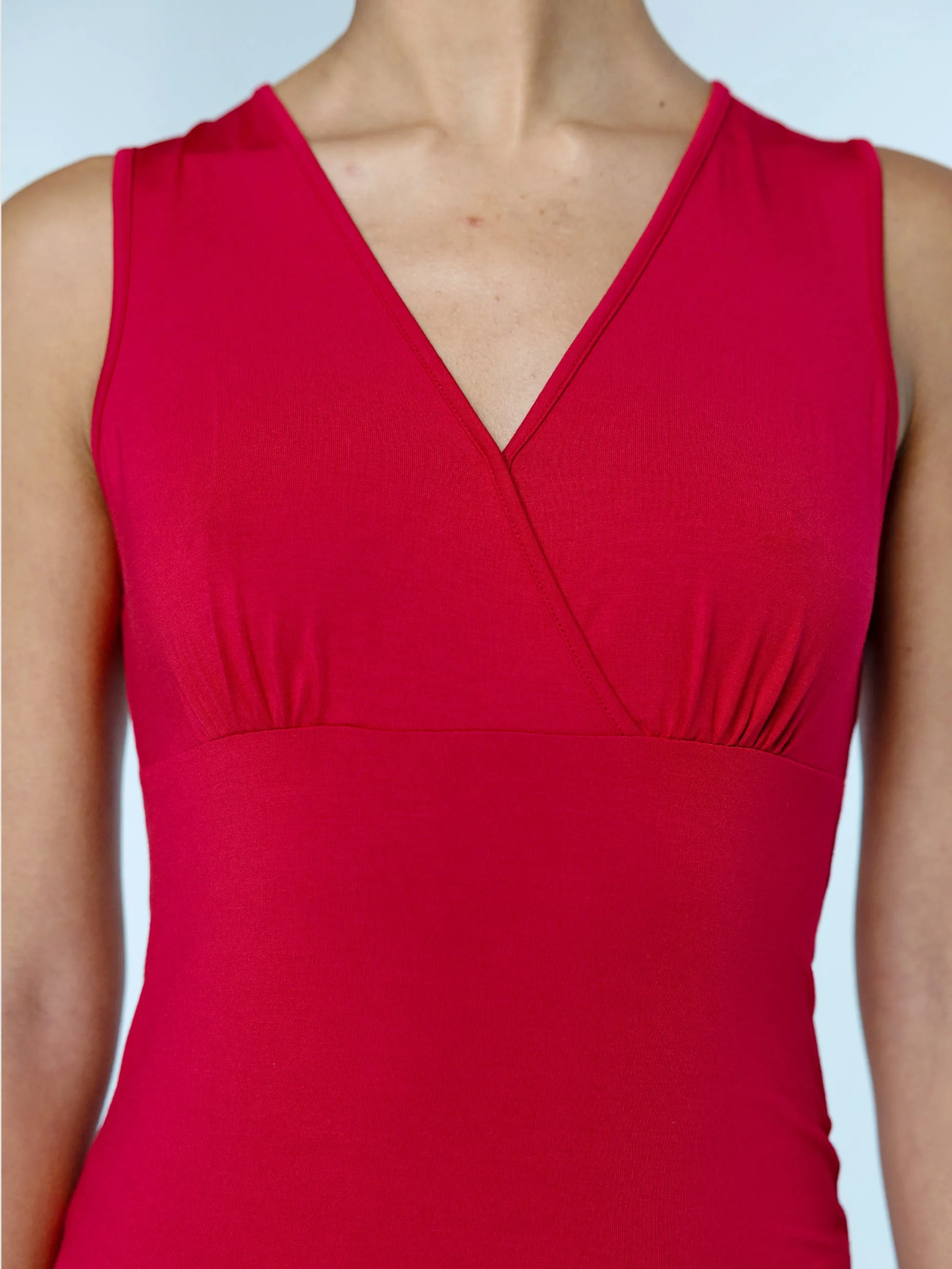 Modal WrapTop- Cherry sold by Dharma Bums product image thumbnail 3