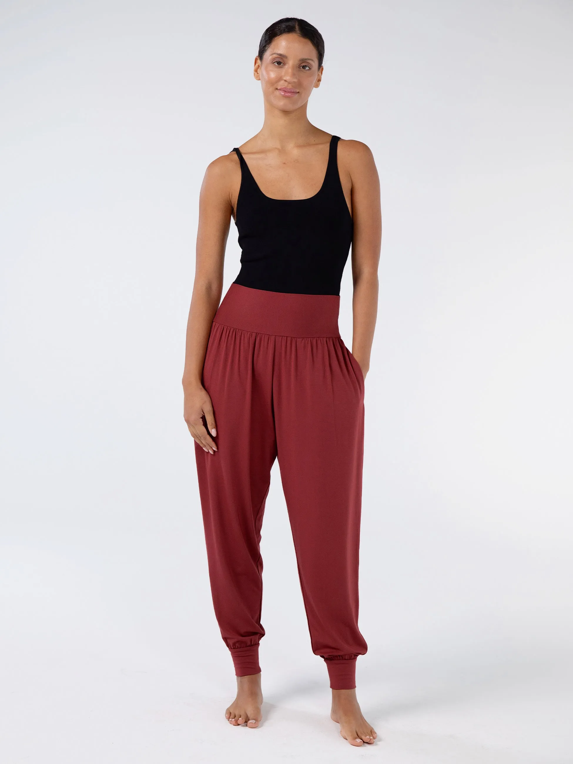 Nomad Relax Pant - Mulberry sold by Dharma Bums