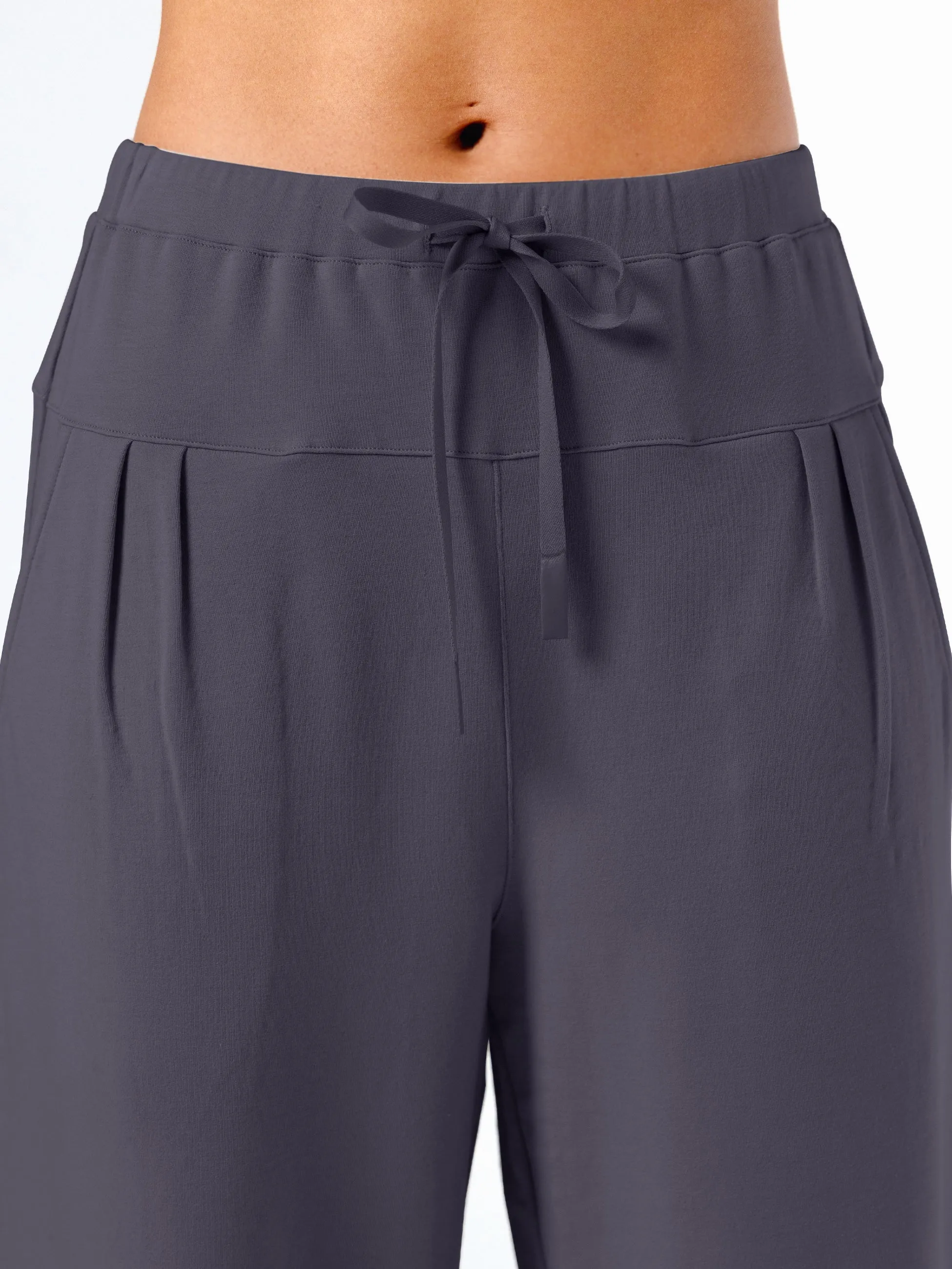 Kyoto Ankle Length French Terry Jogger - Charcoal sold by Dharma Bums product image thumbnail 4