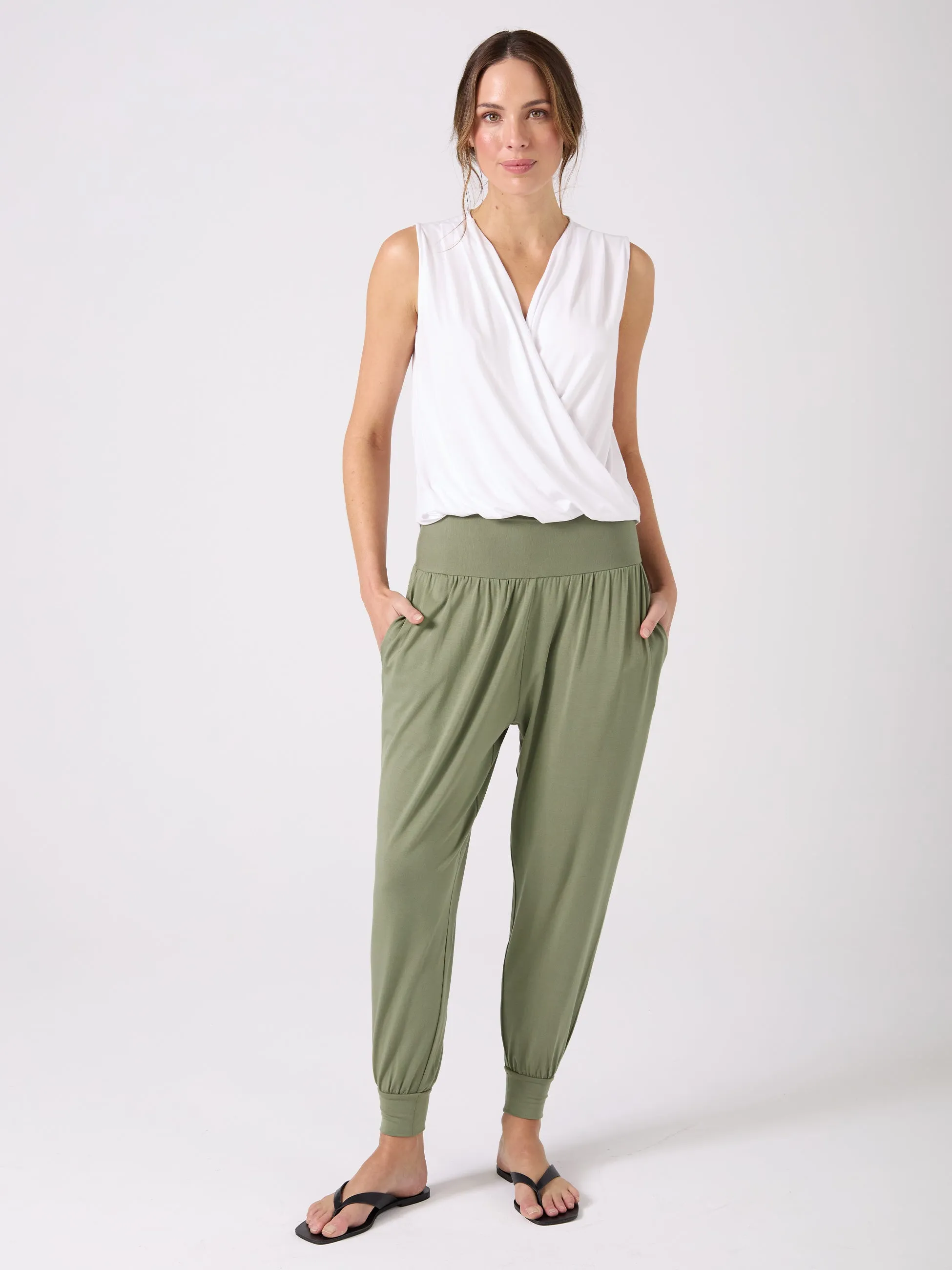 Nomad Relax Pant - Willow sold by Dharma Bums