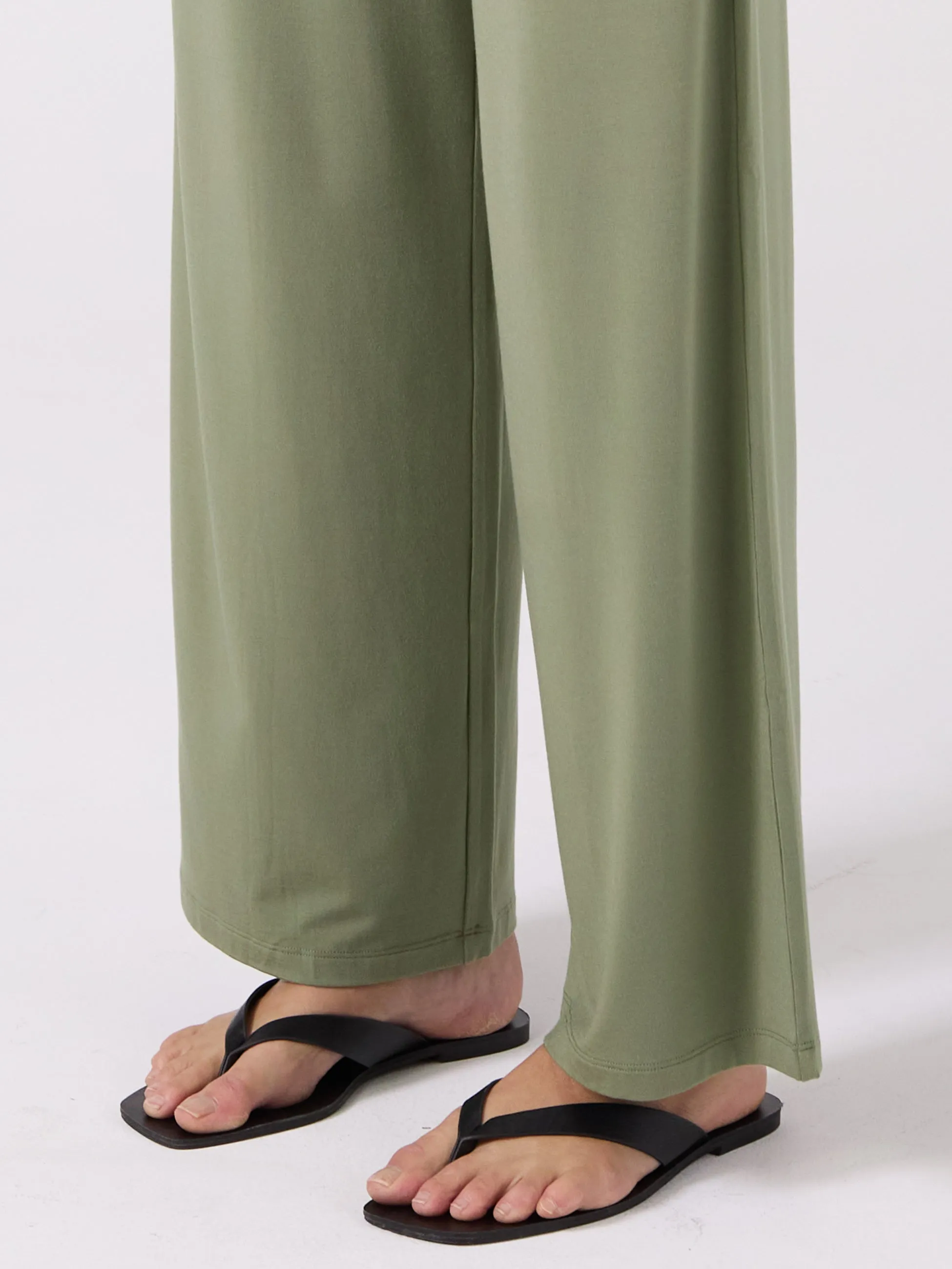 Nomad Modal Wide Leg Pant - Willow sold by Dharma Bums product image thumbnail 5