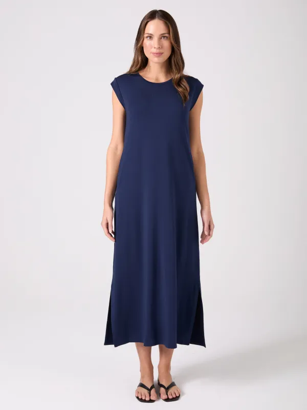 Roxy Maxi  Dress - Navy sold by Dharma Bums