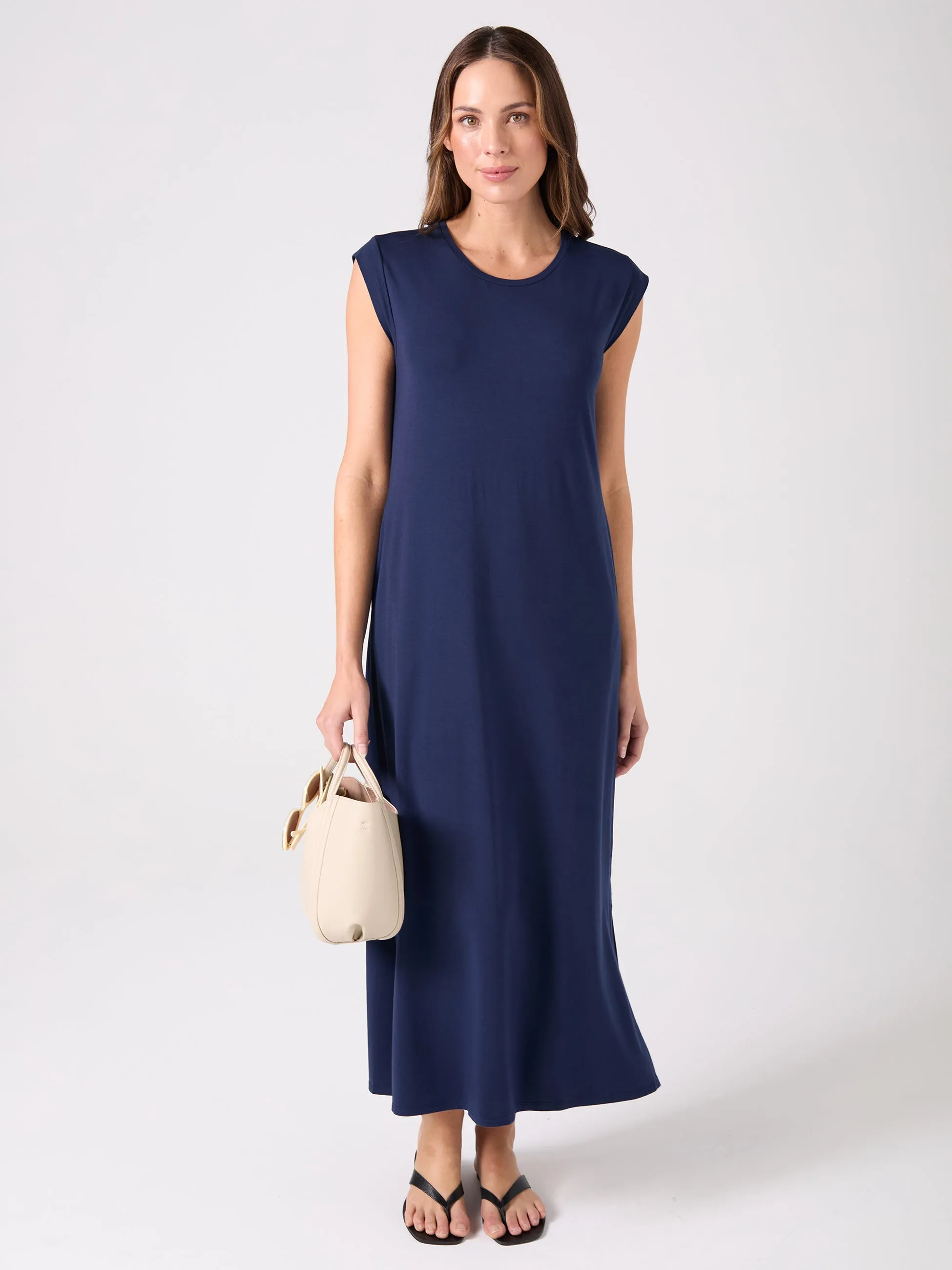 Roxy Maxi Dress - Navy sold by Dharma Bums product image thumbnail 5