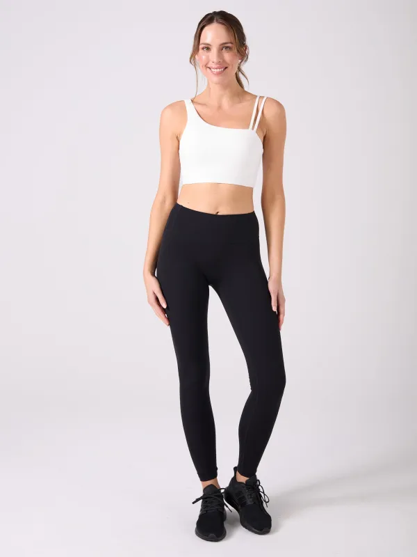 Soft Touch Full Length Legging - Black sold by Dharma Bums