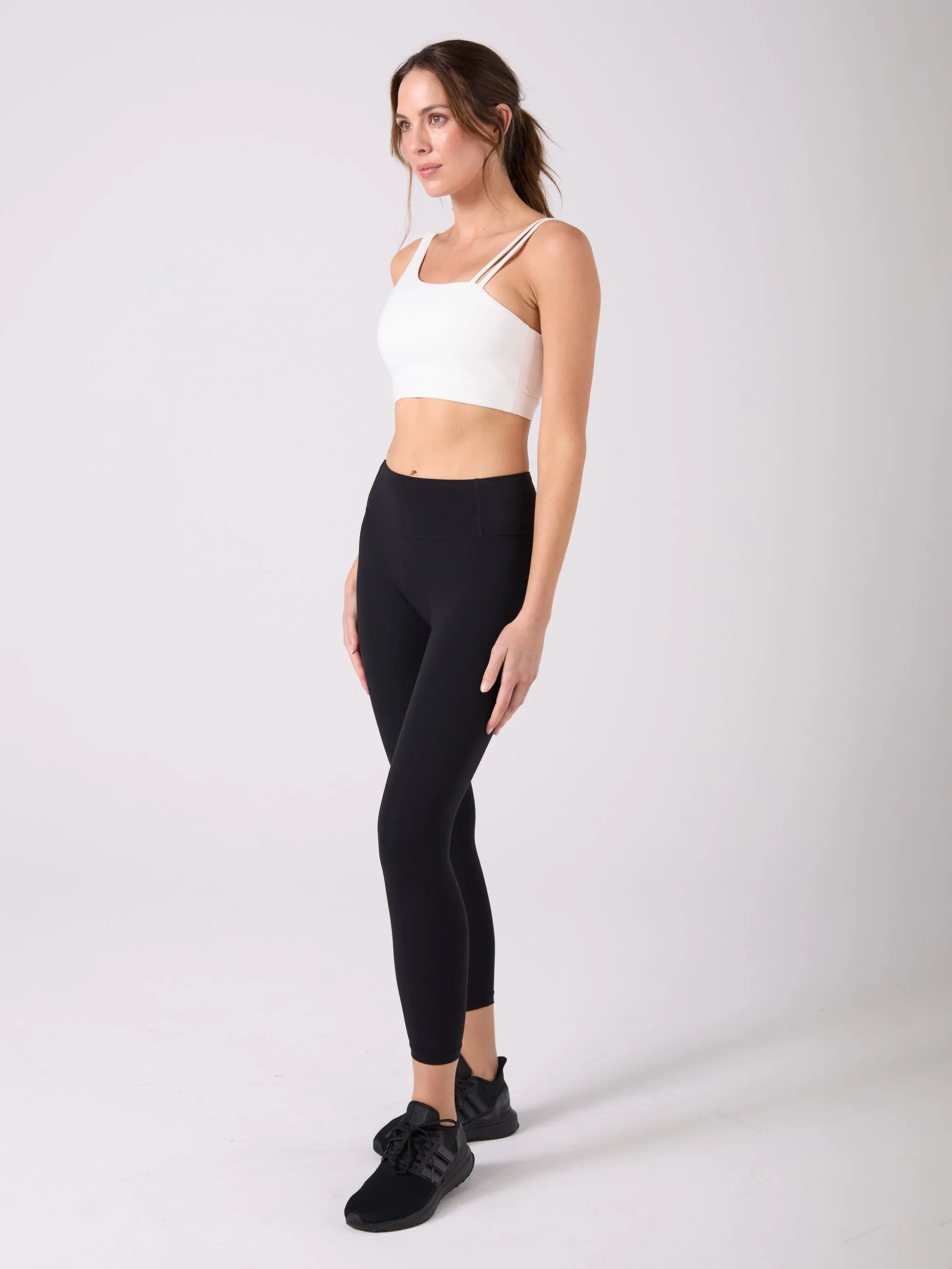 Soft Touch 7/8 length Legging No Pocket - Black sold by Dharma Bums product image thumbnail 3