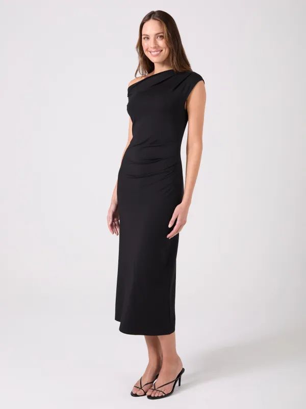 Alana Dress Black sold by Dharma Bums