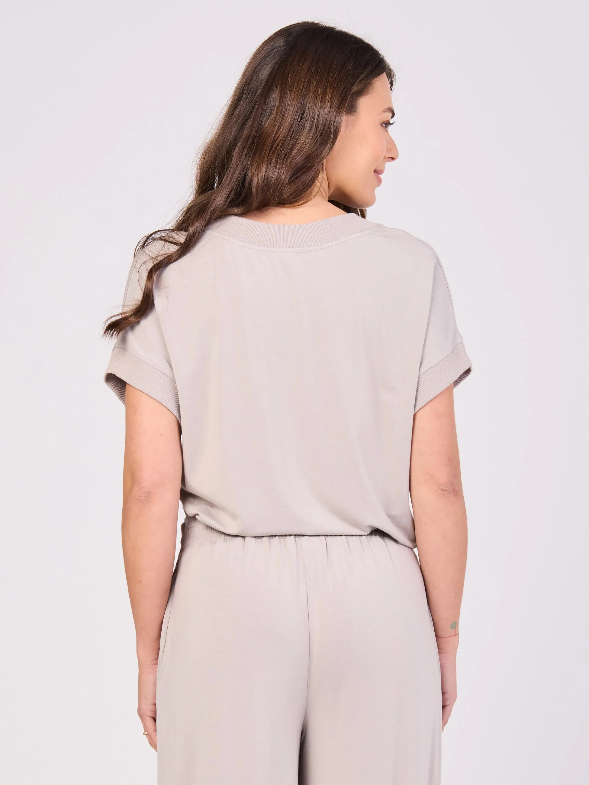 Simone V Neck Top- Paloma sold by Dharma Bums product image thumbnail 3