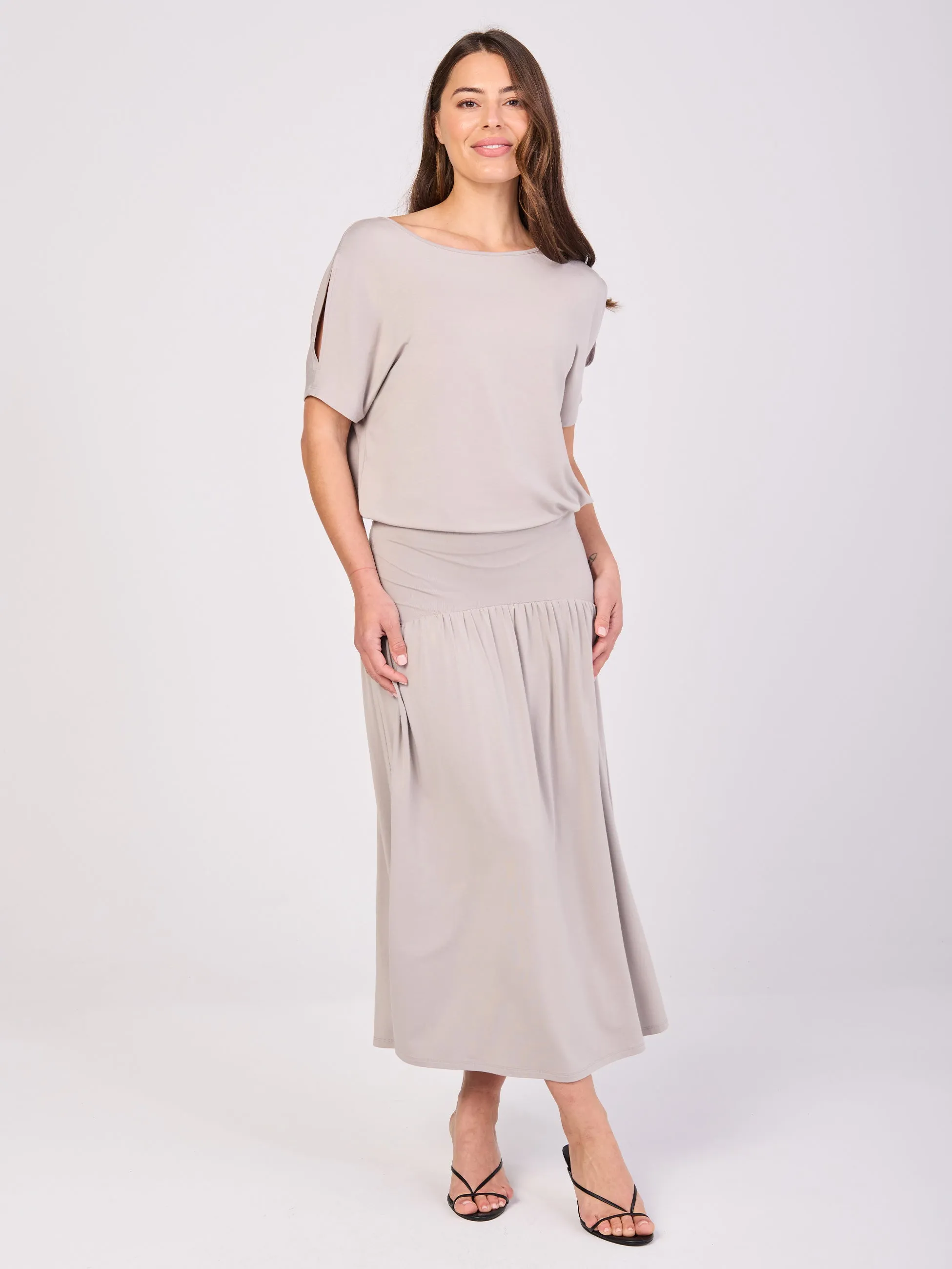 Keyhole Sleeve Luxe Tee - Paloma sold by Dharma Bums product image thumbnail 4