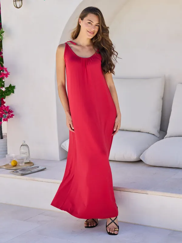 Sophia  Dress - Cherry sold by Dharma Bums