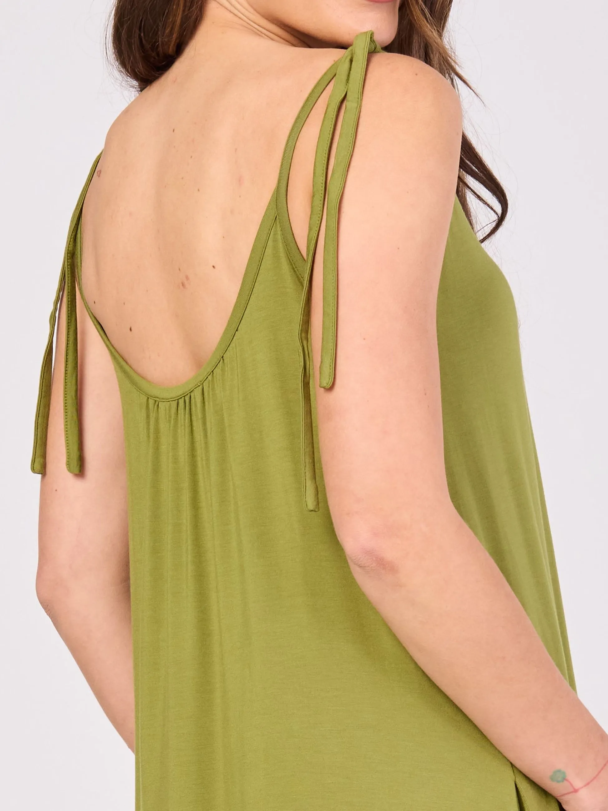 Sophia Dress - Olive sold by Dharma Bums product image thumbnail 5