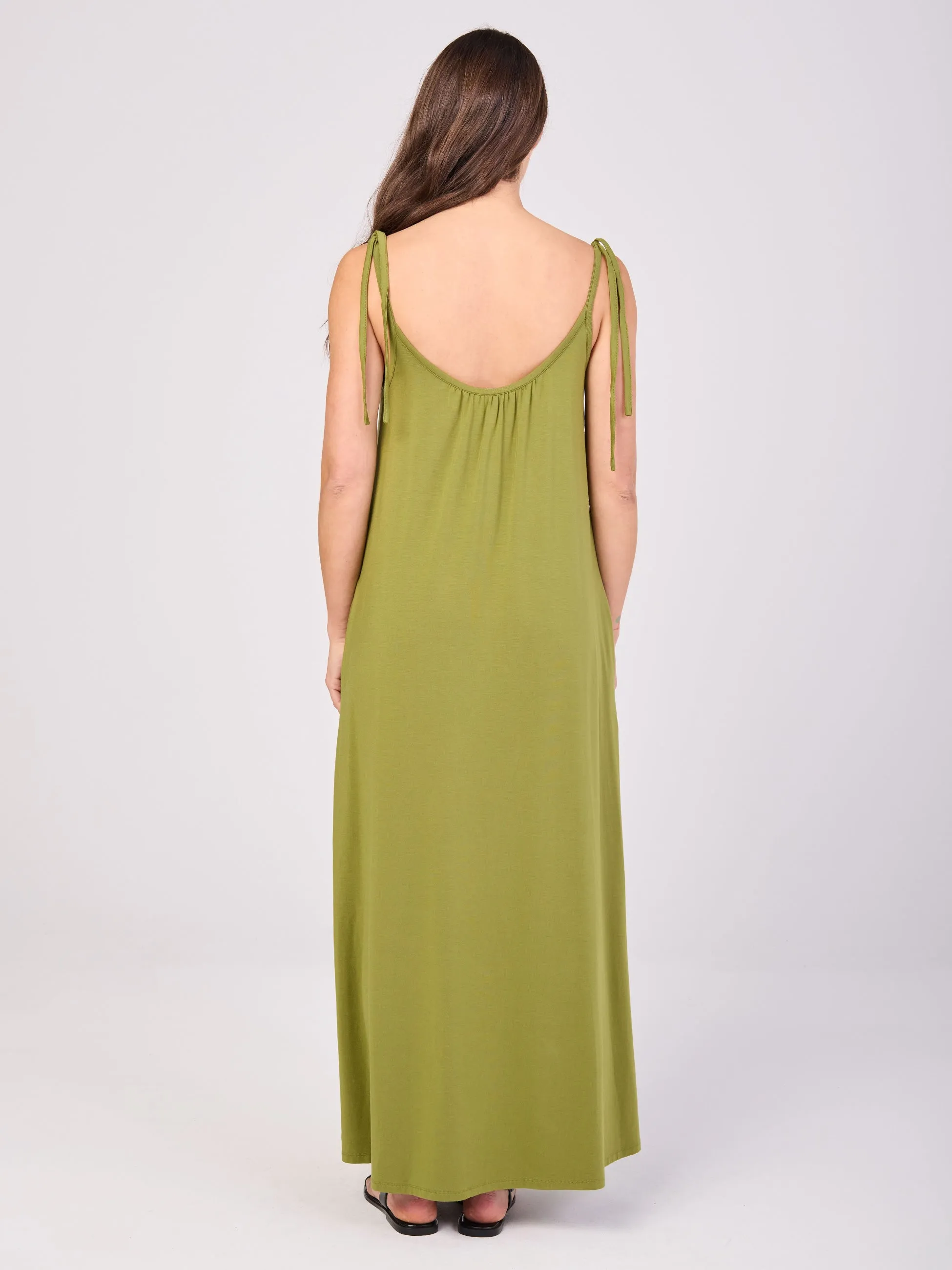 Sophia Dress - Olive sold by Dharma Bums product image thumbnail 3