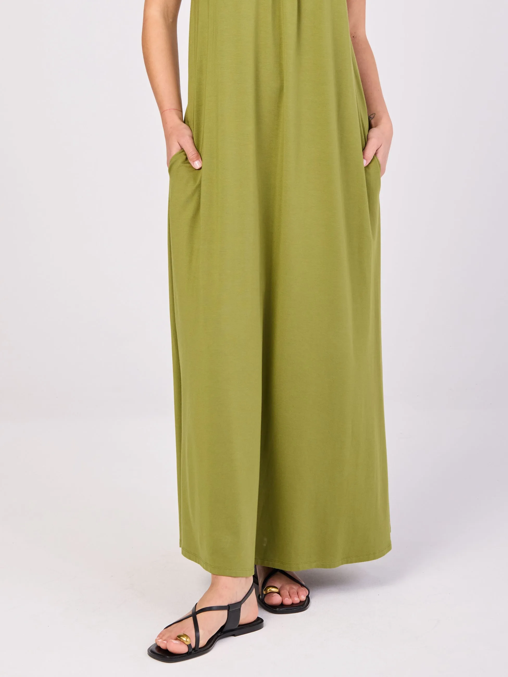 Sophia Dress - Olive sold by Dharma Bums product image thumbnail 4
