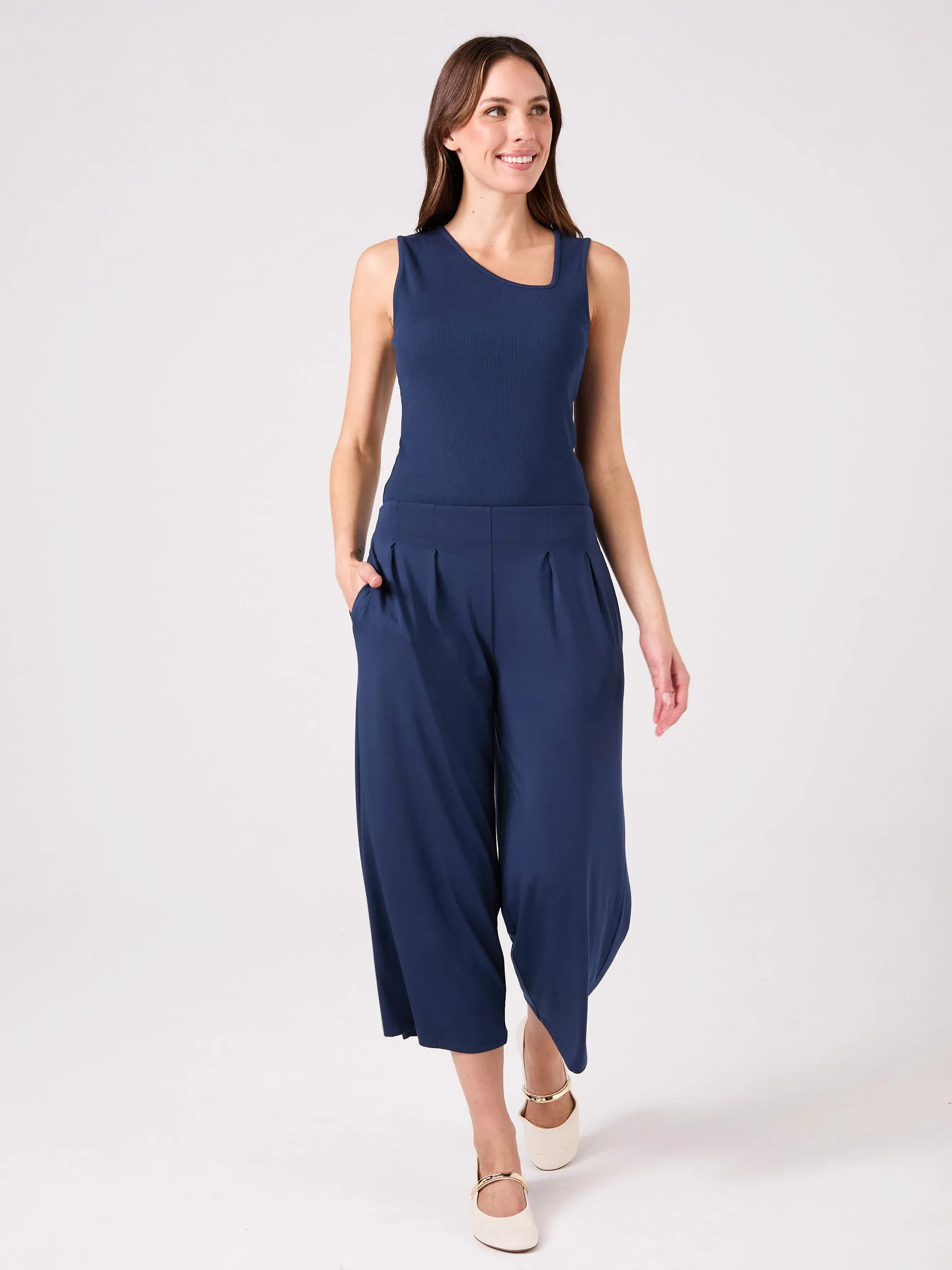 Jett Culottes- Navy sold by Dharma Bums product image thumbnail 4