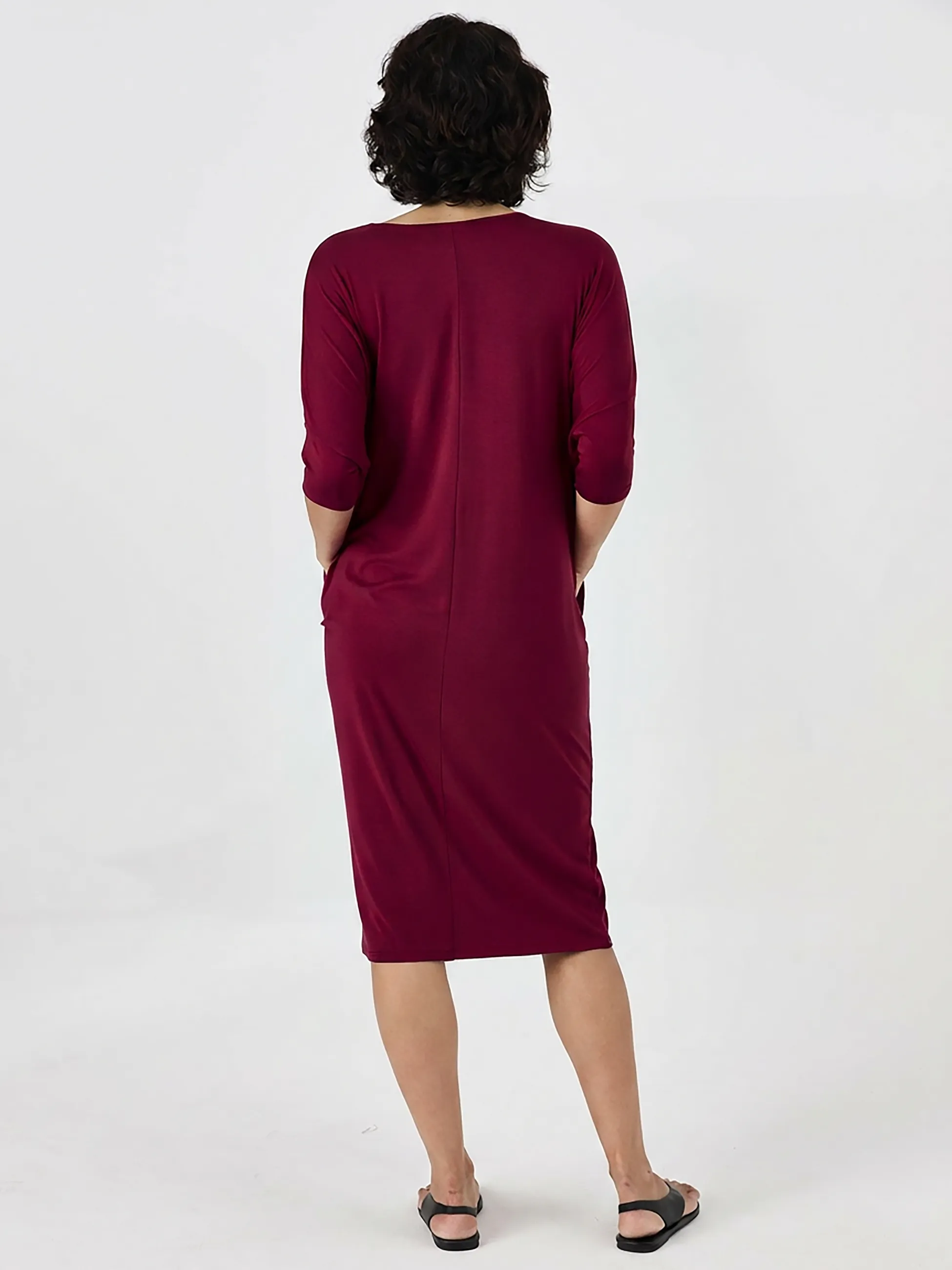 Easy Flow Dress - Sangria sold by Dharma Bums product image thumbnail 3