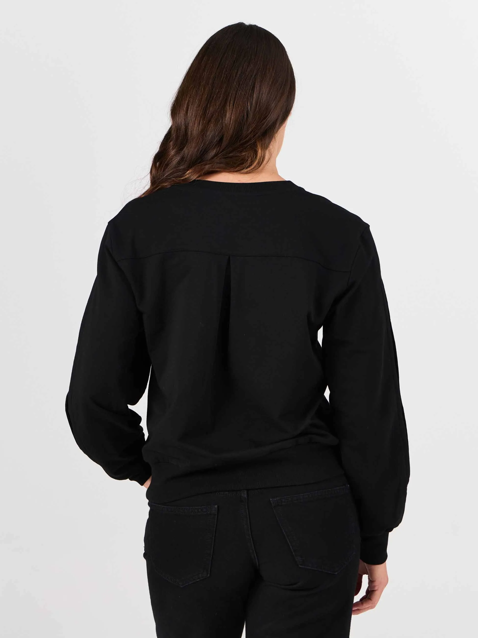 Lucy Sweatshirt - Black sold by Dharma Bums product image thumbnail 4
