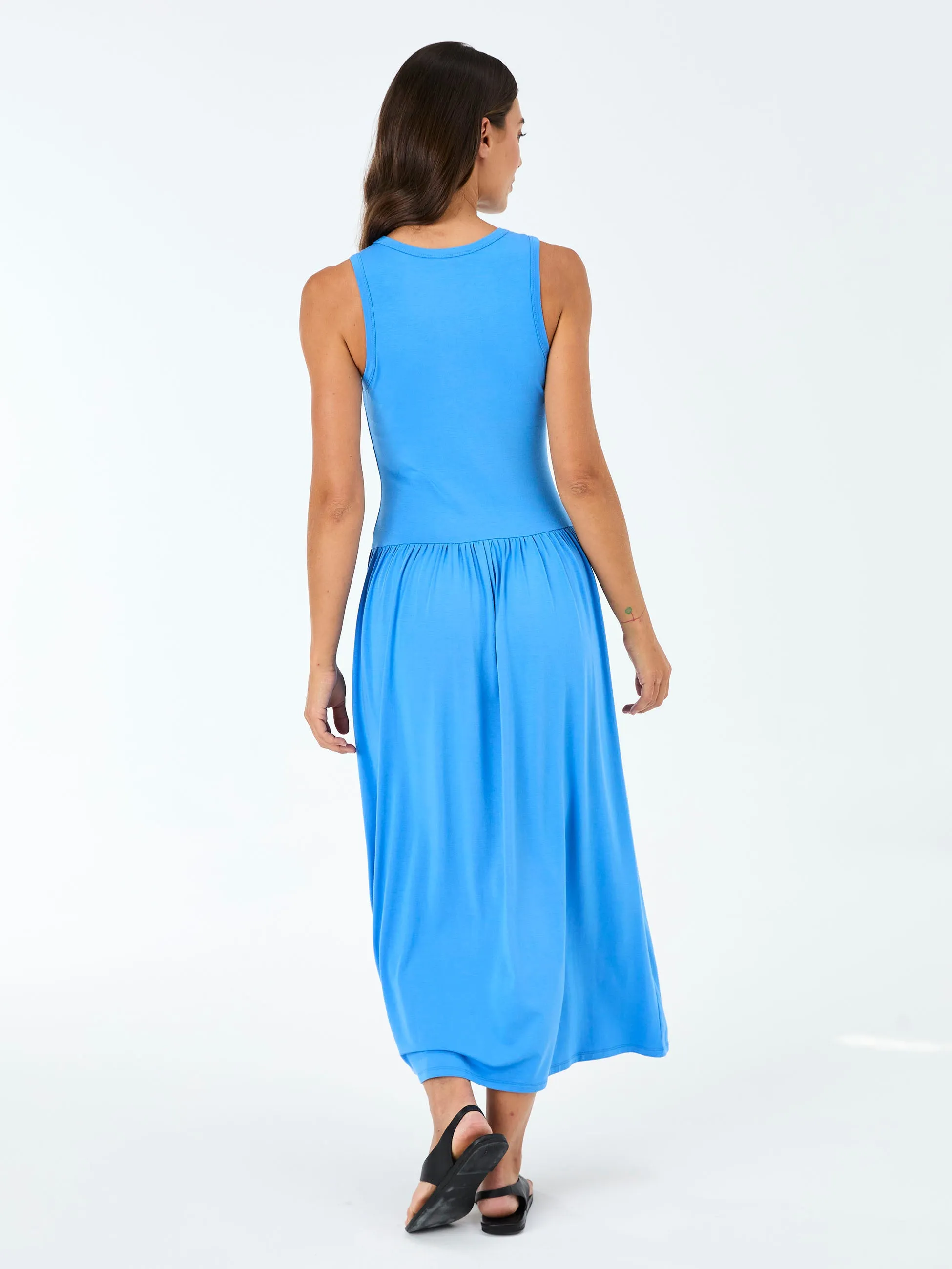 Essential Maxi Dress - Cobalt sold by Dharma Bums product image thumbnail 3