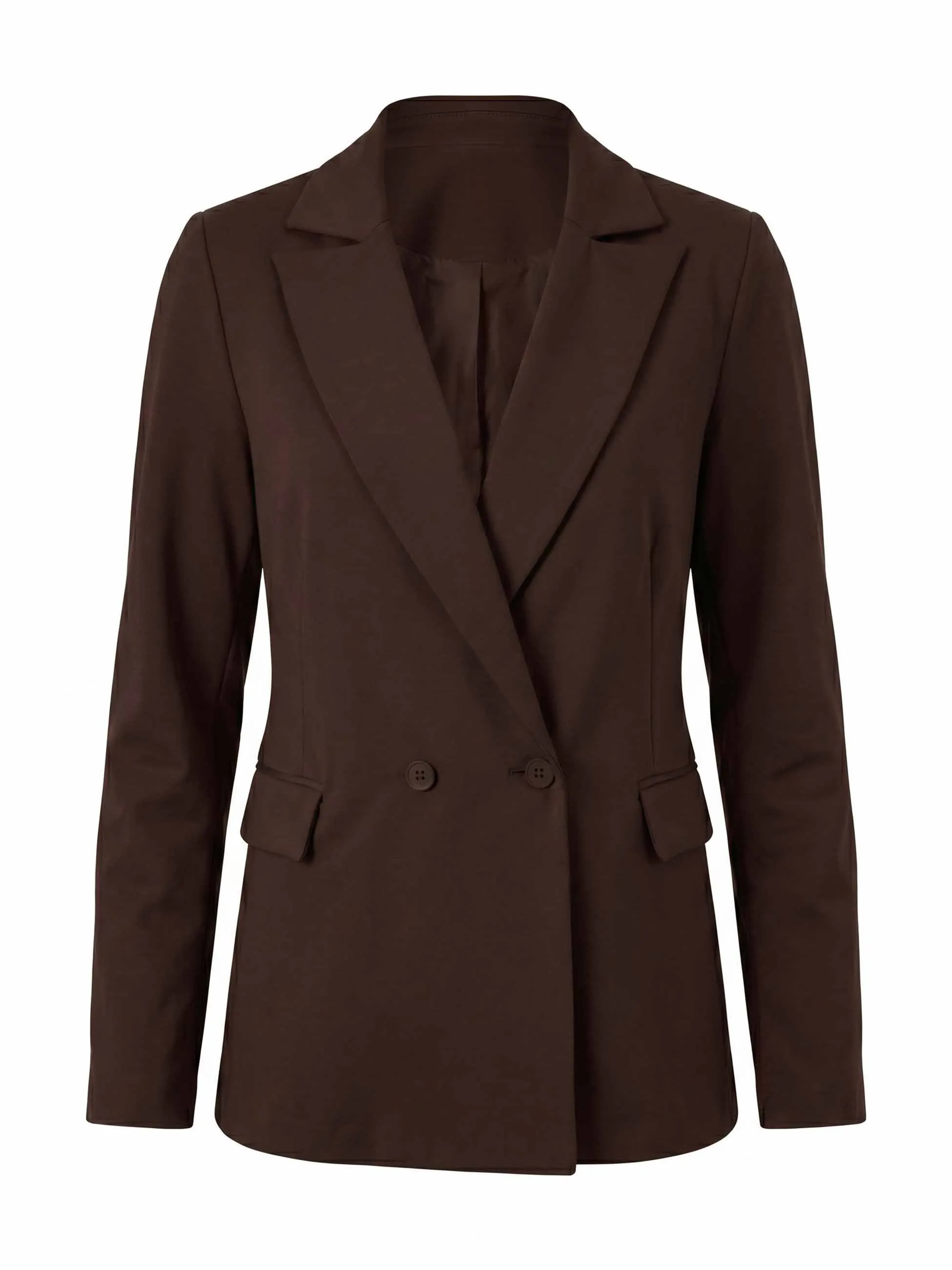 The Double - Breasted Blazer - Coffee Bean sold by Dharma Bums product image thumbnail 4