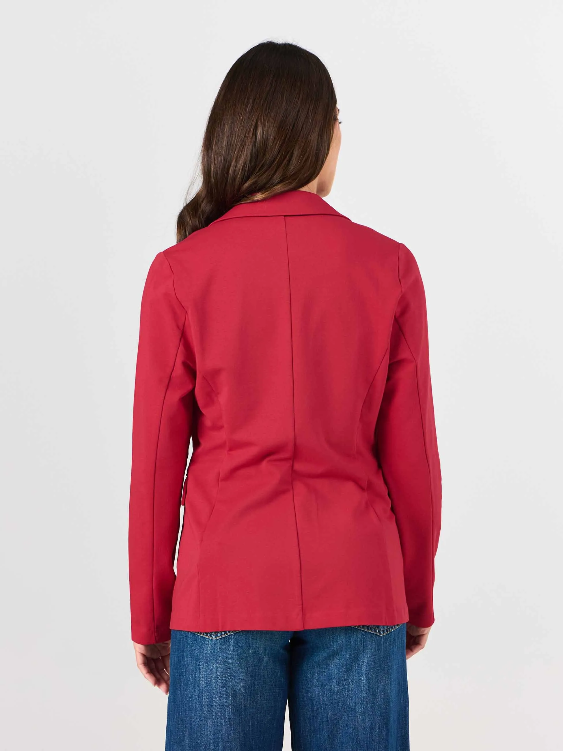 The Double - Breasted Blazer - Cherry sold by Dharma Bums product image thumbnail 5