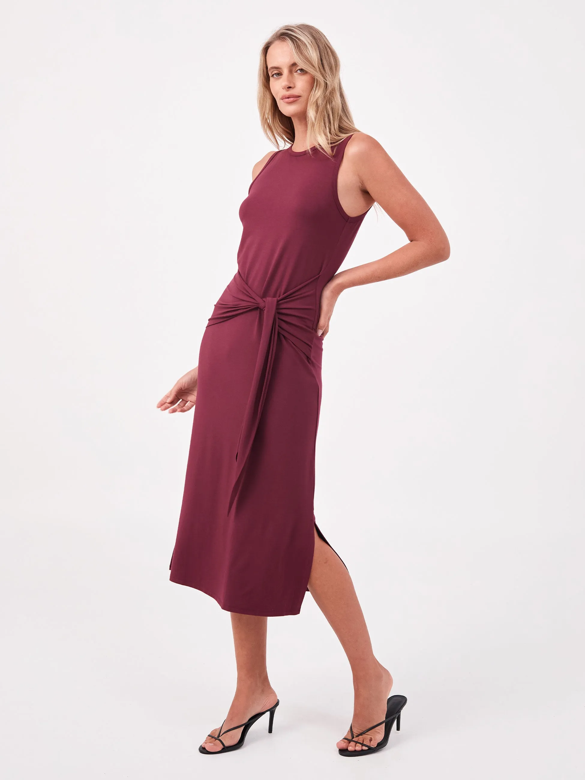 Athena Dress - Merlot sold by Dharma Bums