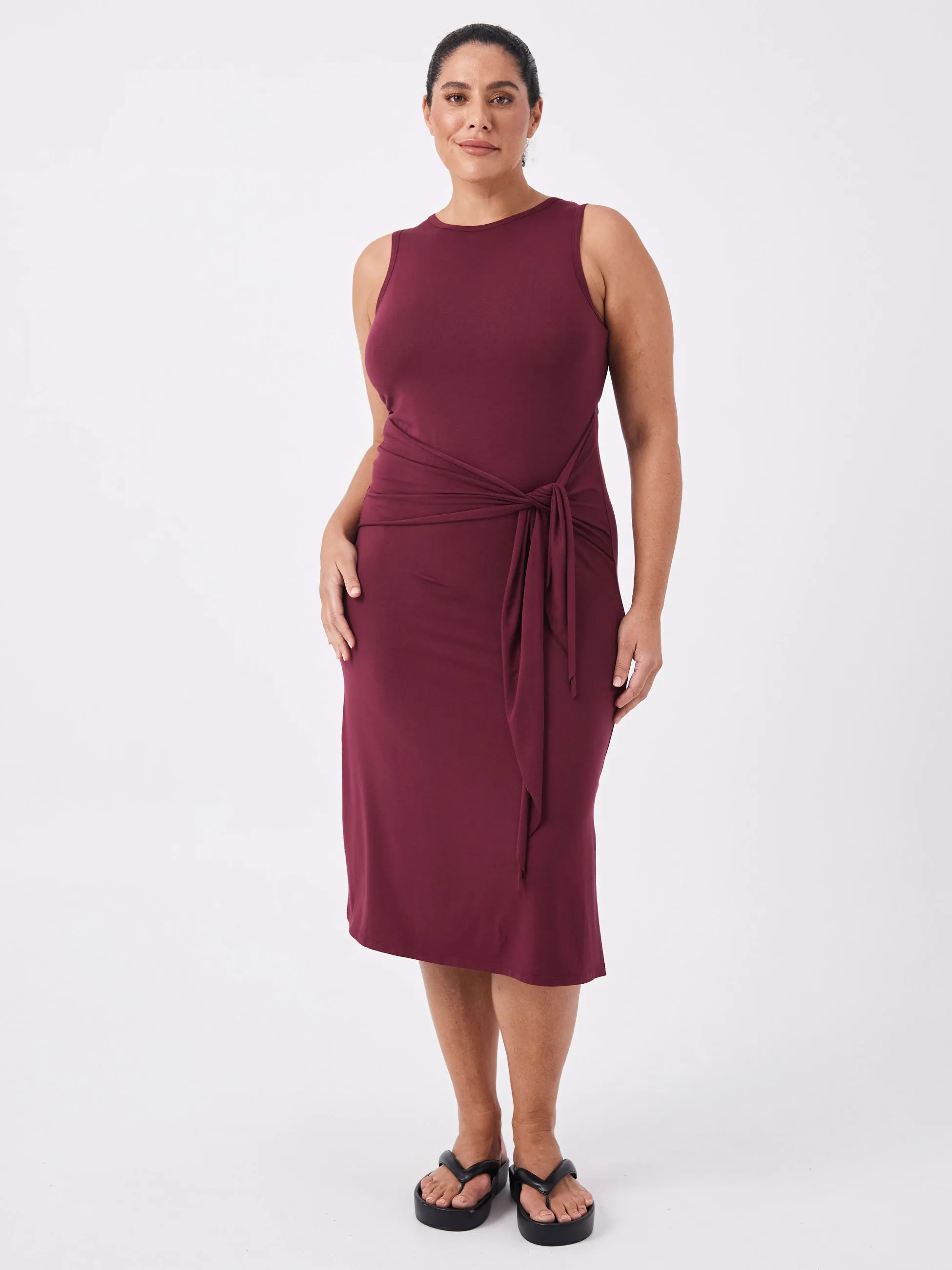 Athena Dress - Merlot sold by Dharma Bums product image thumbnail 4