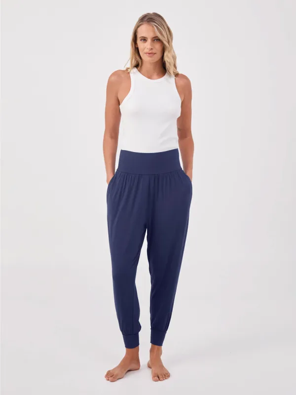 Nomad Relax Pant - Navy sold by Dharma Bums