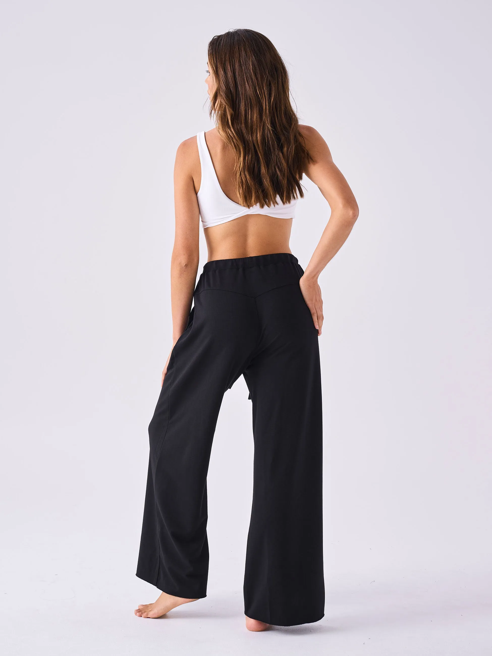 French Terry Yin Sweat Pant - Black sold by Dharma Bums product image thumbnail 5