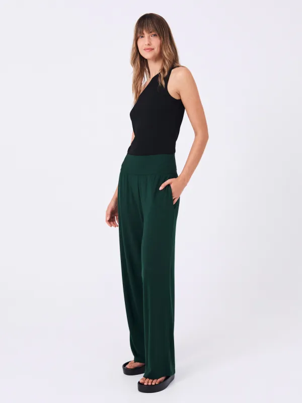 Nomad Modal Wide Leg Pant - Cypres sold by Dharma Bums
