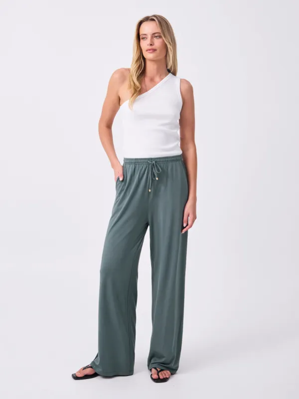 Traveller Drawcrod Pant - Sage sold by Dharma Bums