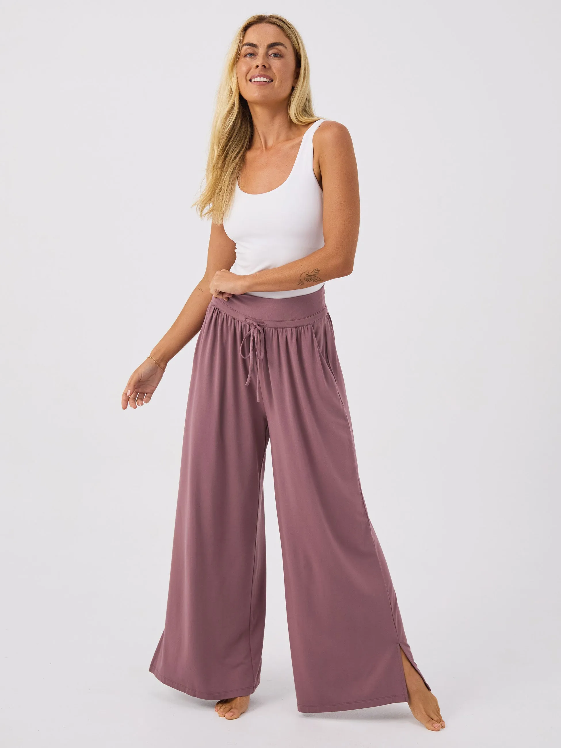 Modal Freedom Pant - Rose Dust sold by Dharma Bums product image thumbnail 5