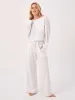 Off Shoulder Raw Edge Sweat  - White sold by Dharma Bums