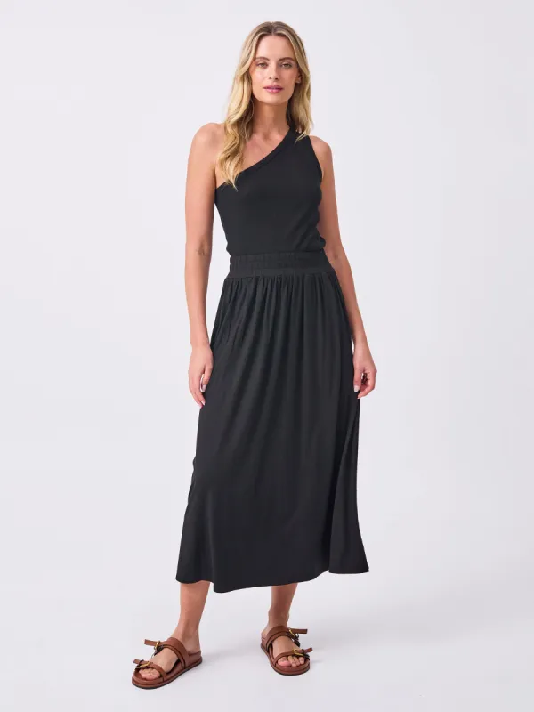 Circle Skirt  - Black sold by Dharma Bums