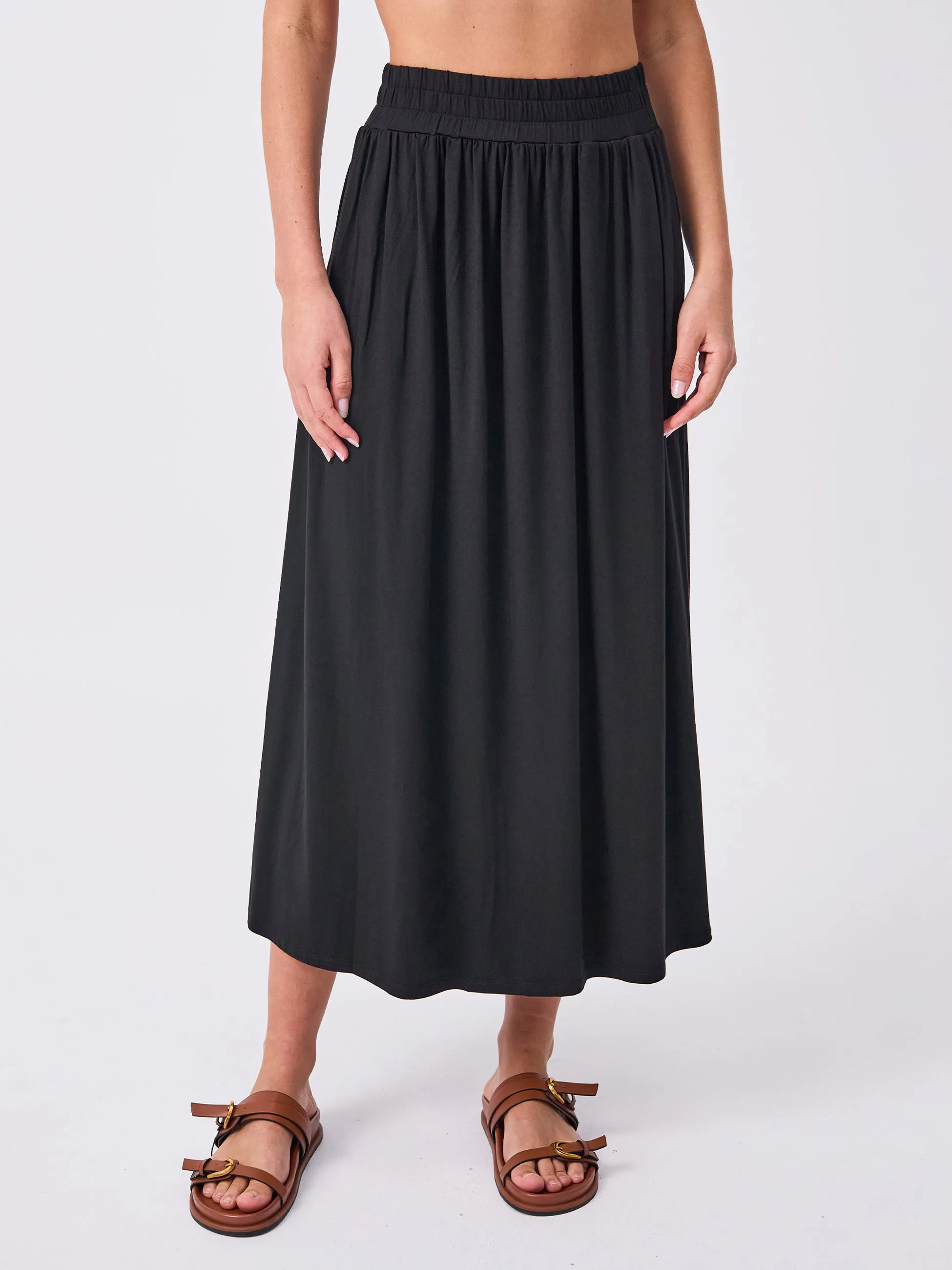 Circle Skirt - Black sold by Dharma Bums product image thumbnail 2
