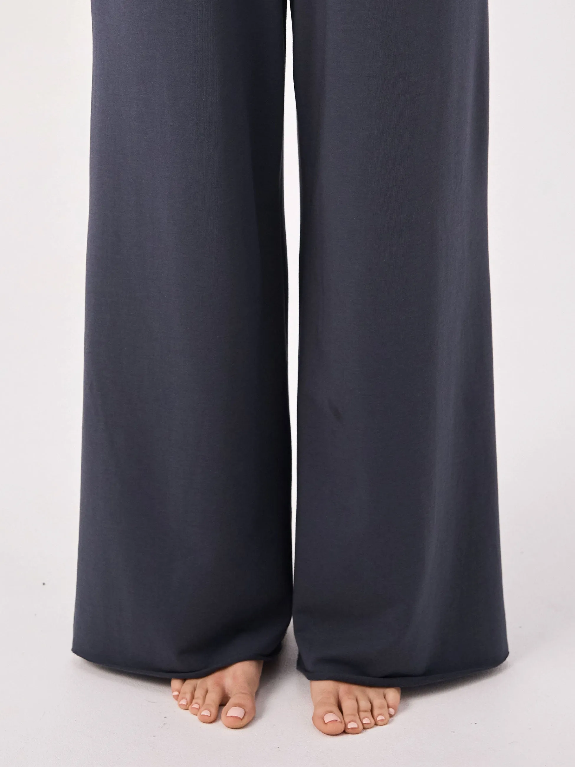 French Terry Yin Sweat Pant - Charcoal sold by Dharma Bums product image thumbnail 5