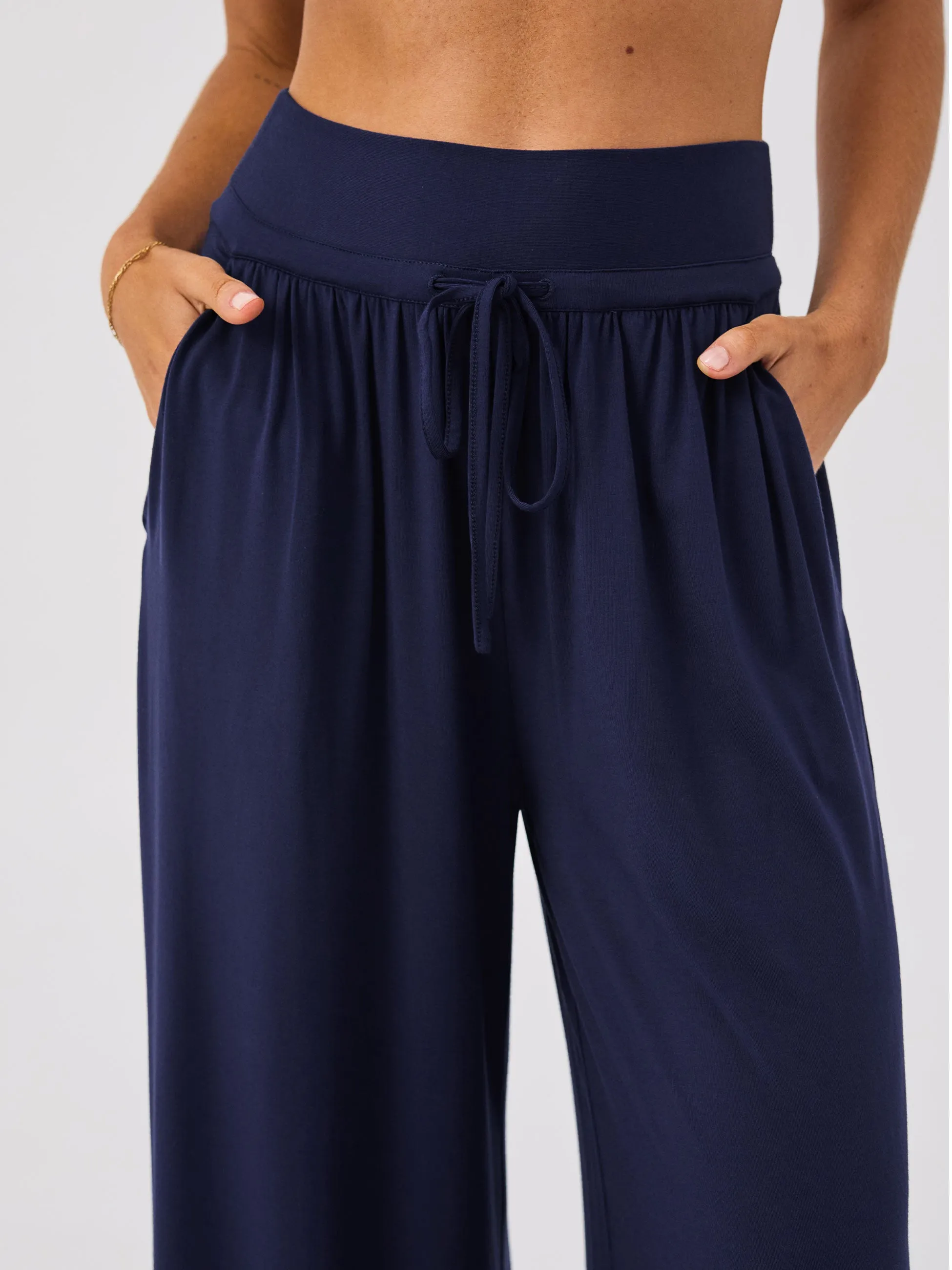 Modal Freedom Pant - Navy sold by Dharma Bums product image thumbnail 4